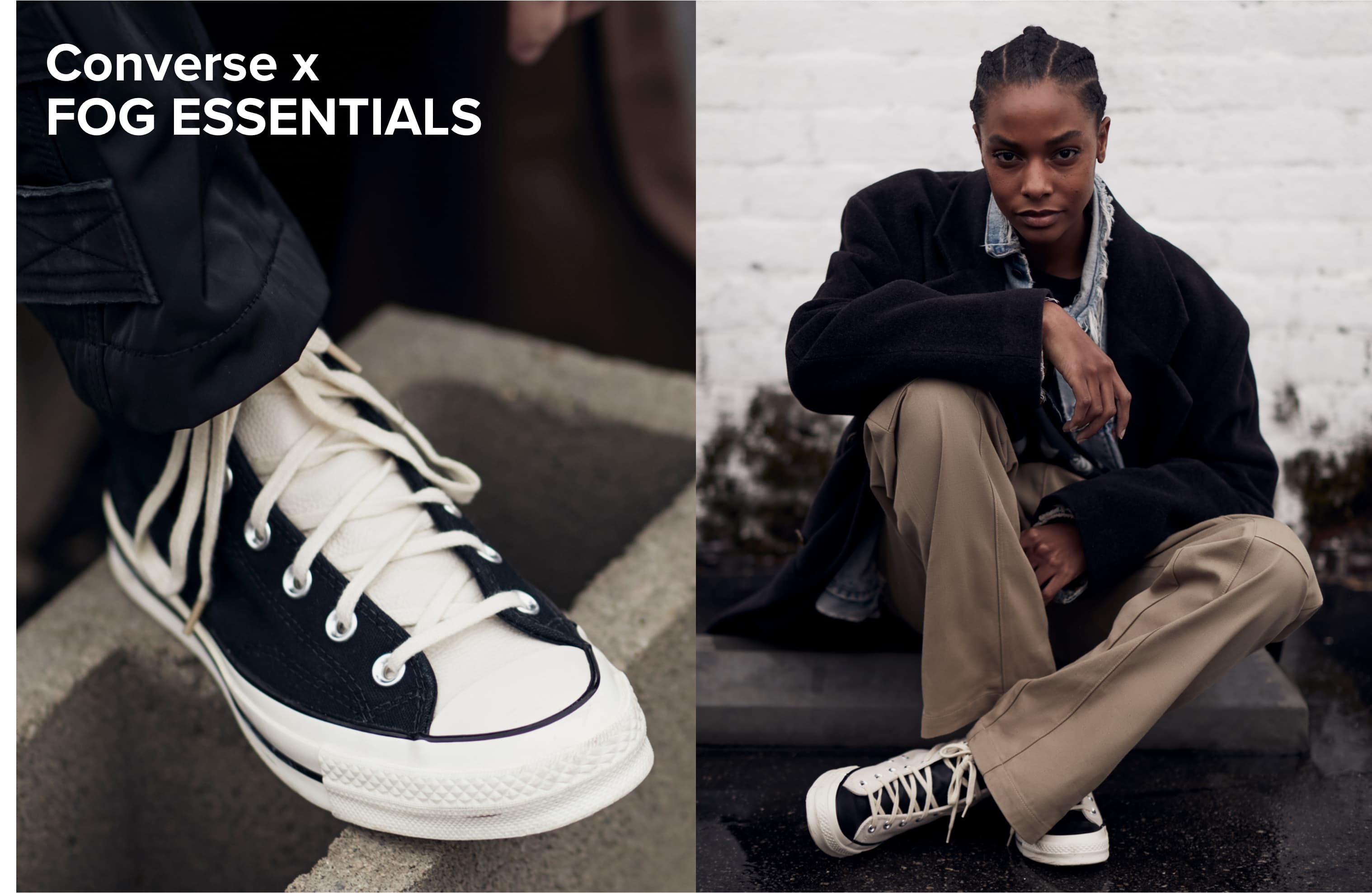 Converse fear of god low cut Clearance