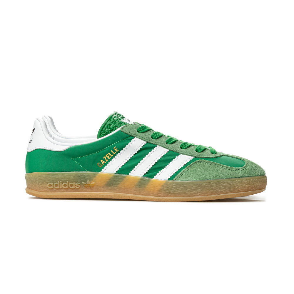 Gazelle Adidas Original Flat Shoes Adidas Gazelle Indoor Hazy Green