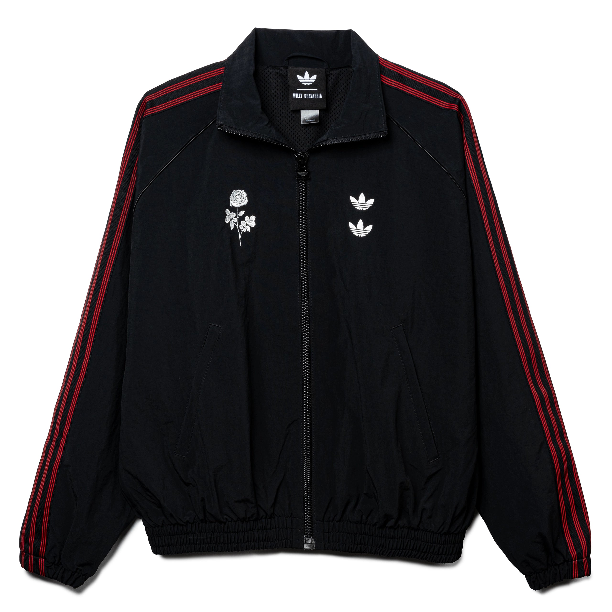 adidas Originals x Willy Chavarria Woven Track Jacket | Black