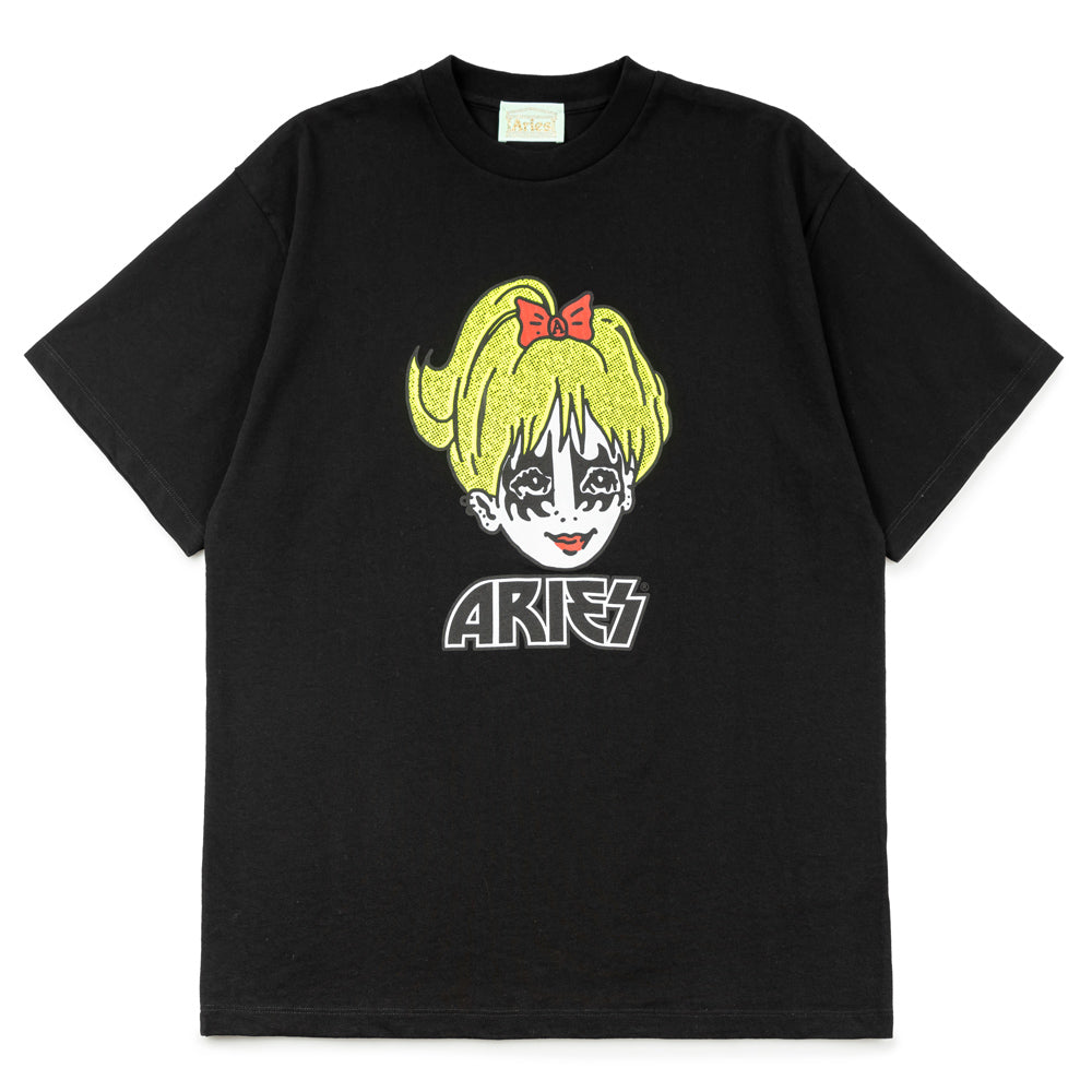 Aries Kiss Tee | Black
