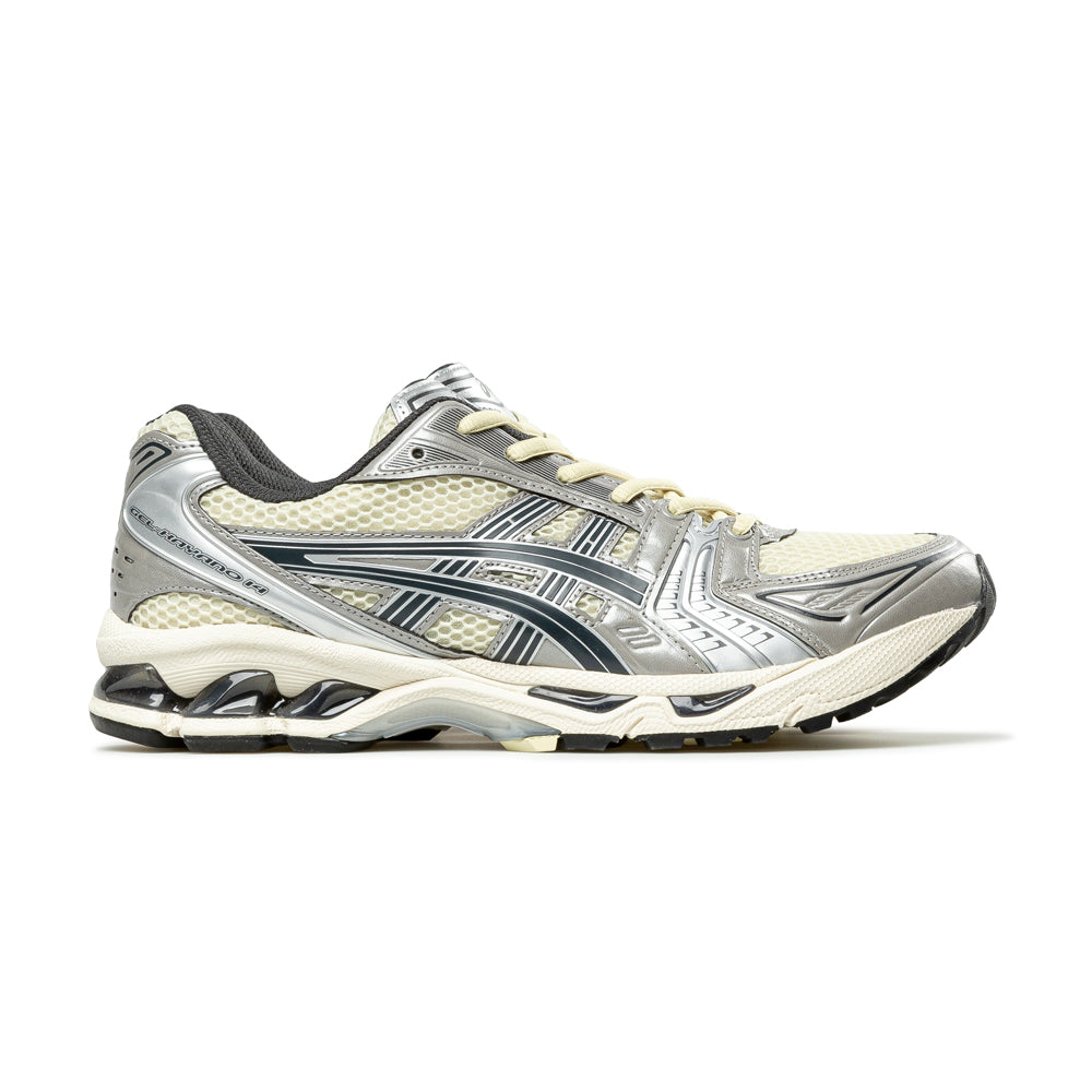 最終値下げasics GEL-KAYANO 14 OYSTER WHITE ASICS Gel-Kayano 14 Oyster White Steeple Grey Men's - 1203A537-250