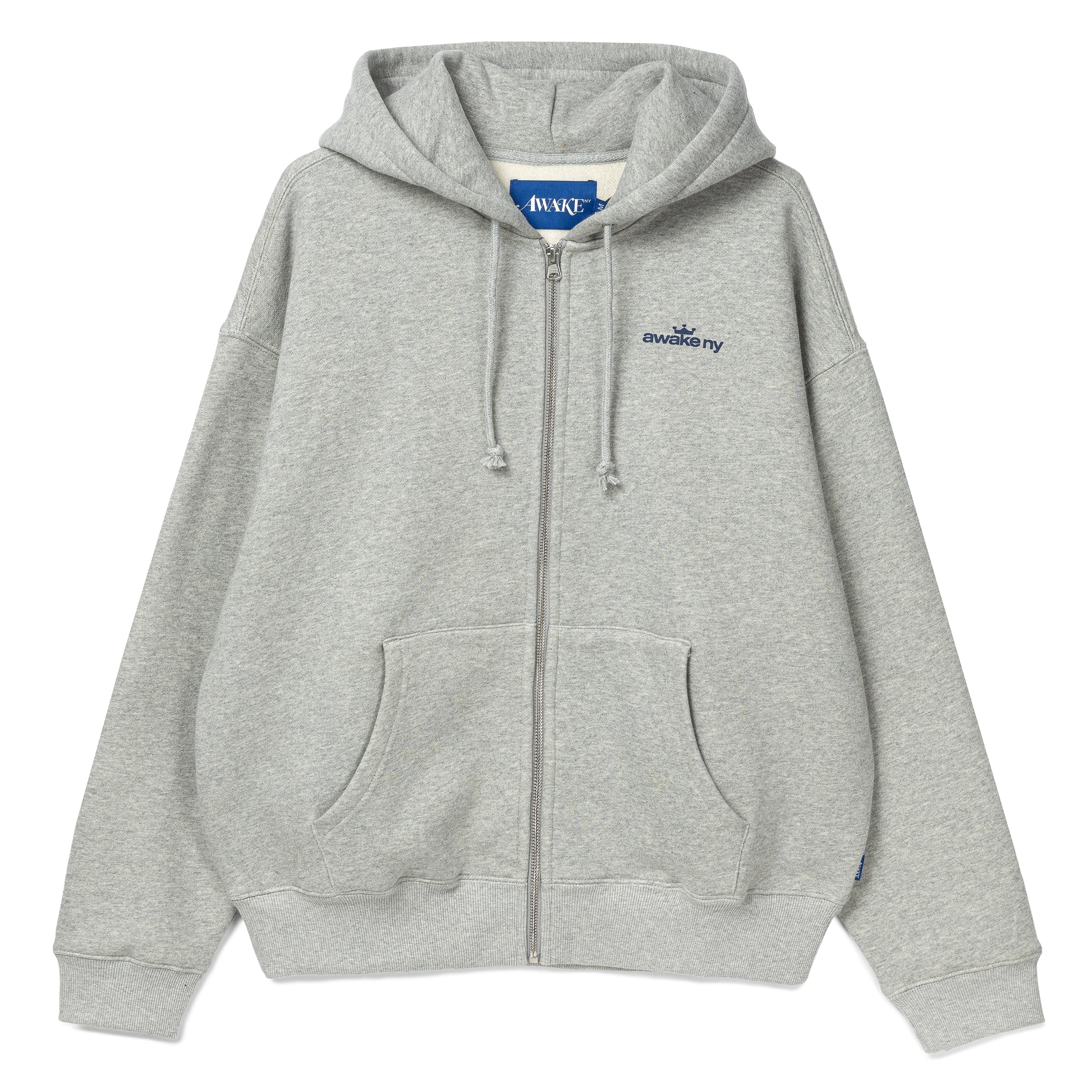 AwakeNYCrownLogoFullZipHoodieG