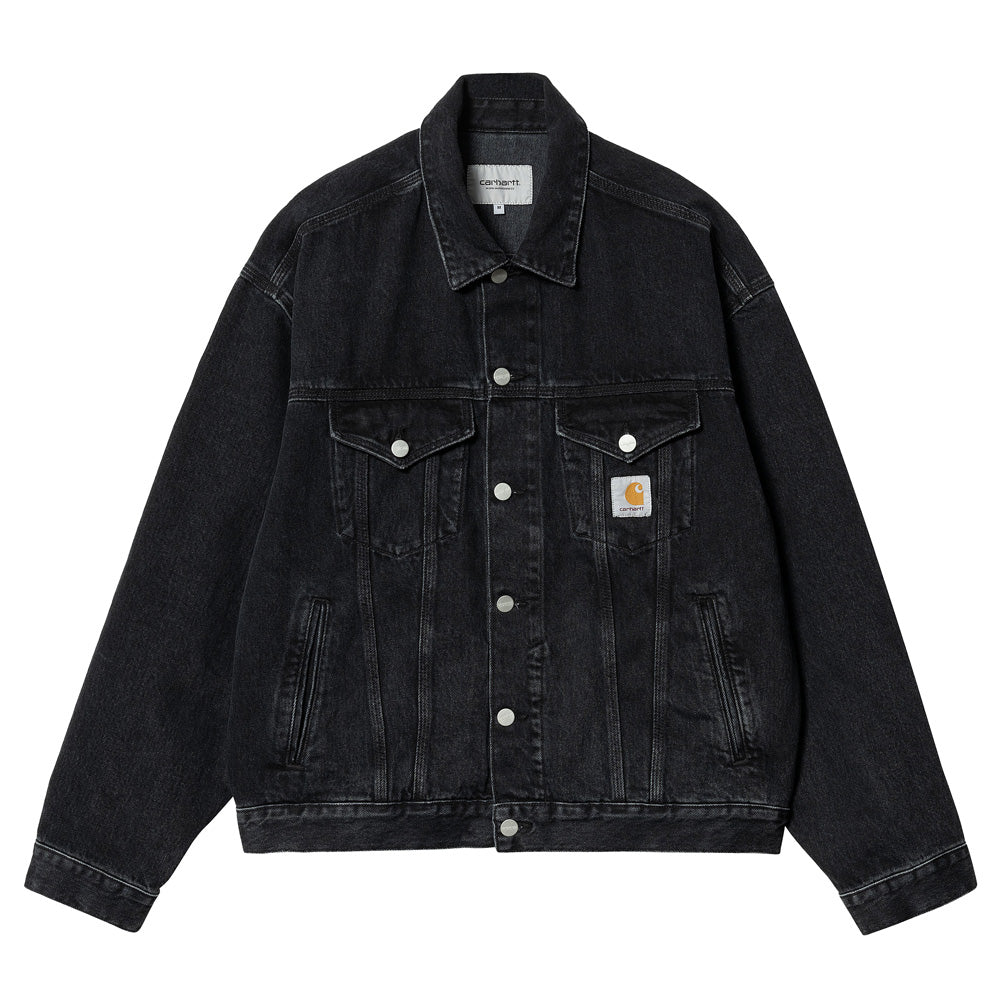 Carhartt WIP Helston Jacket | Black (stone washed)