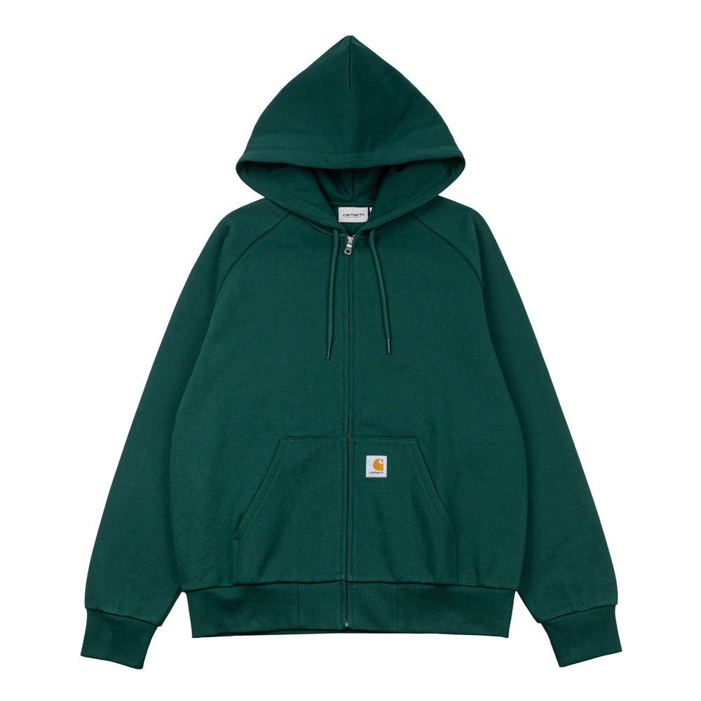 Carhartt WIP Hooded Square Label Jacket Botanical Garden