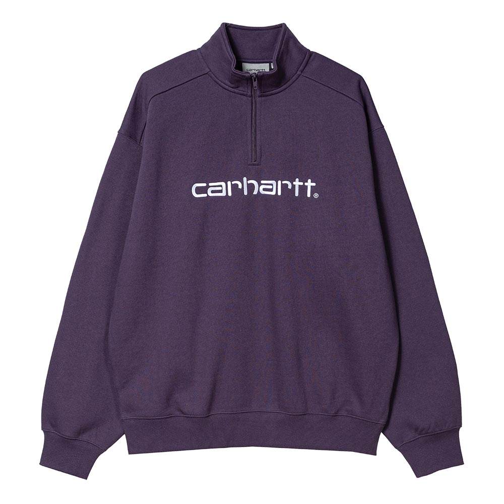 Carhartt WIP Script Half Zip Sweatshirt | Lakers