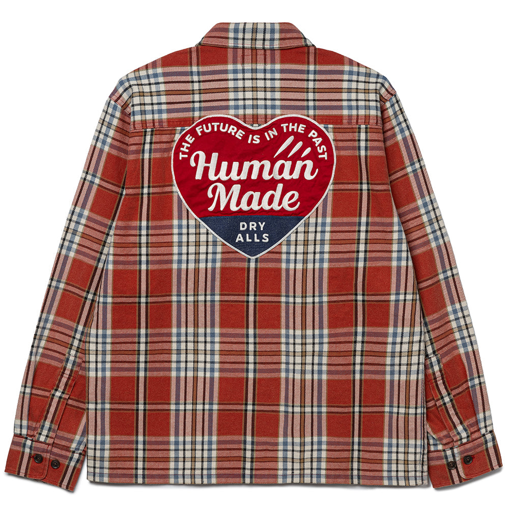 Human Made Check Shirt | Red