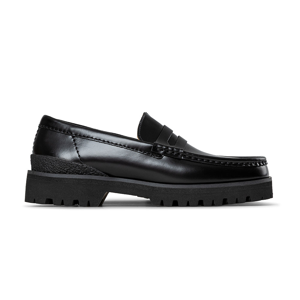 Clarks Originals Yukoner Penny | Black Leather