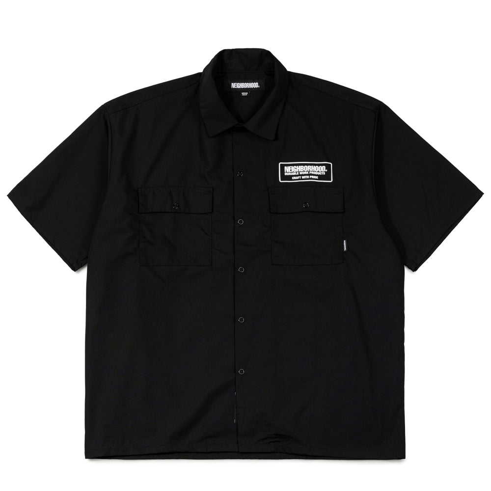 Neighborhood Classic Work Shirt SS | Black – CROSSOVER