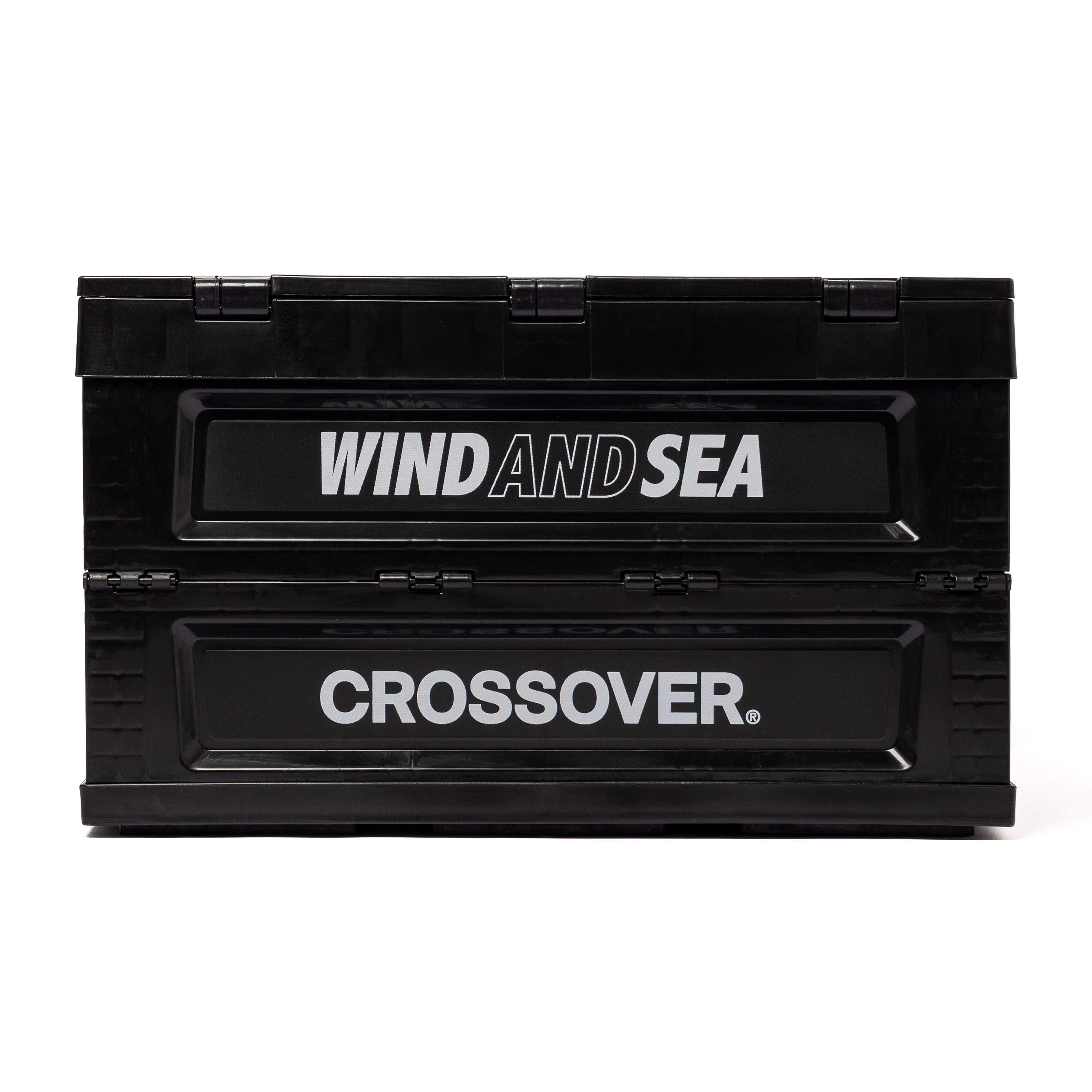 Crossover x Wind and Sea Foldable Box | Black Crossover x Wind and Sea Foldable Box | Black