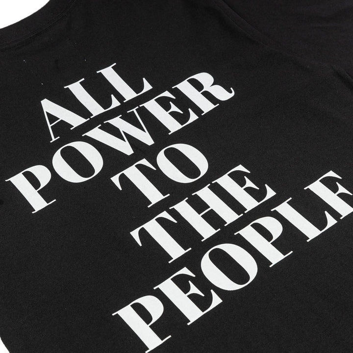Daily Power To People Tee | Black