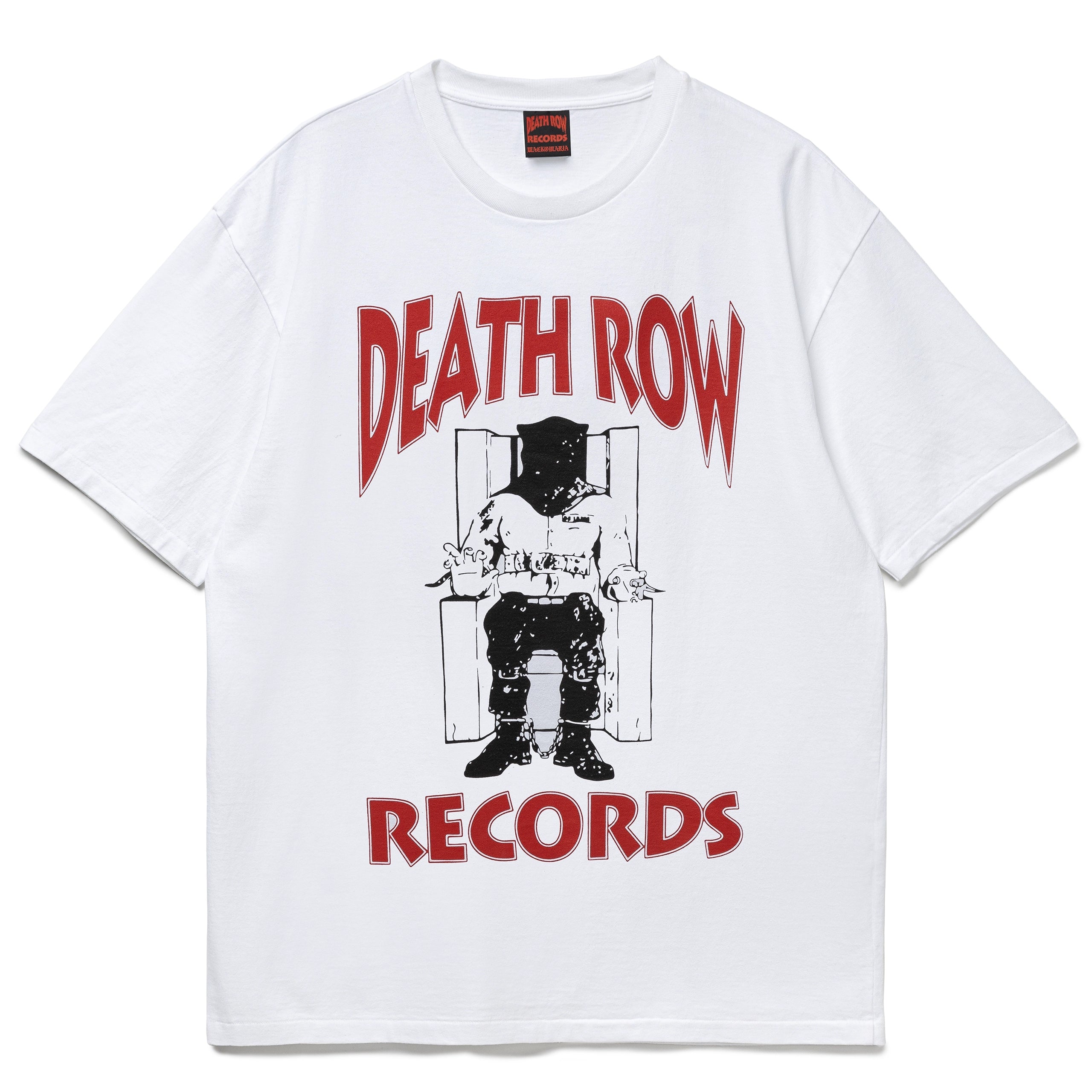 ワコマリア DEATH ROW RECORDS Wacko Maria X Death Row Records Washed Heavy Weight Tee | White