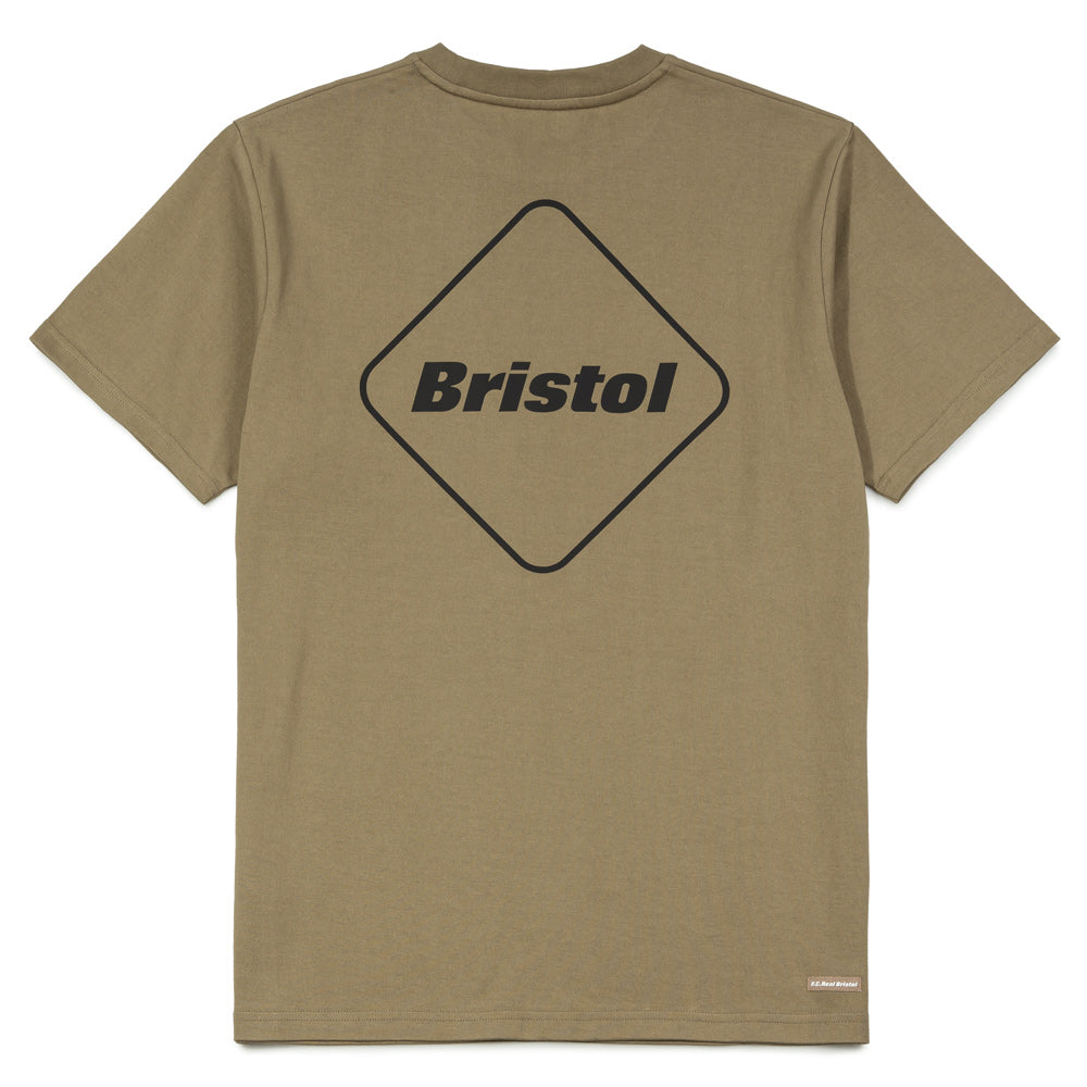 F.C.Real Bristol Emblem Tee | Beige – CROSSOVER