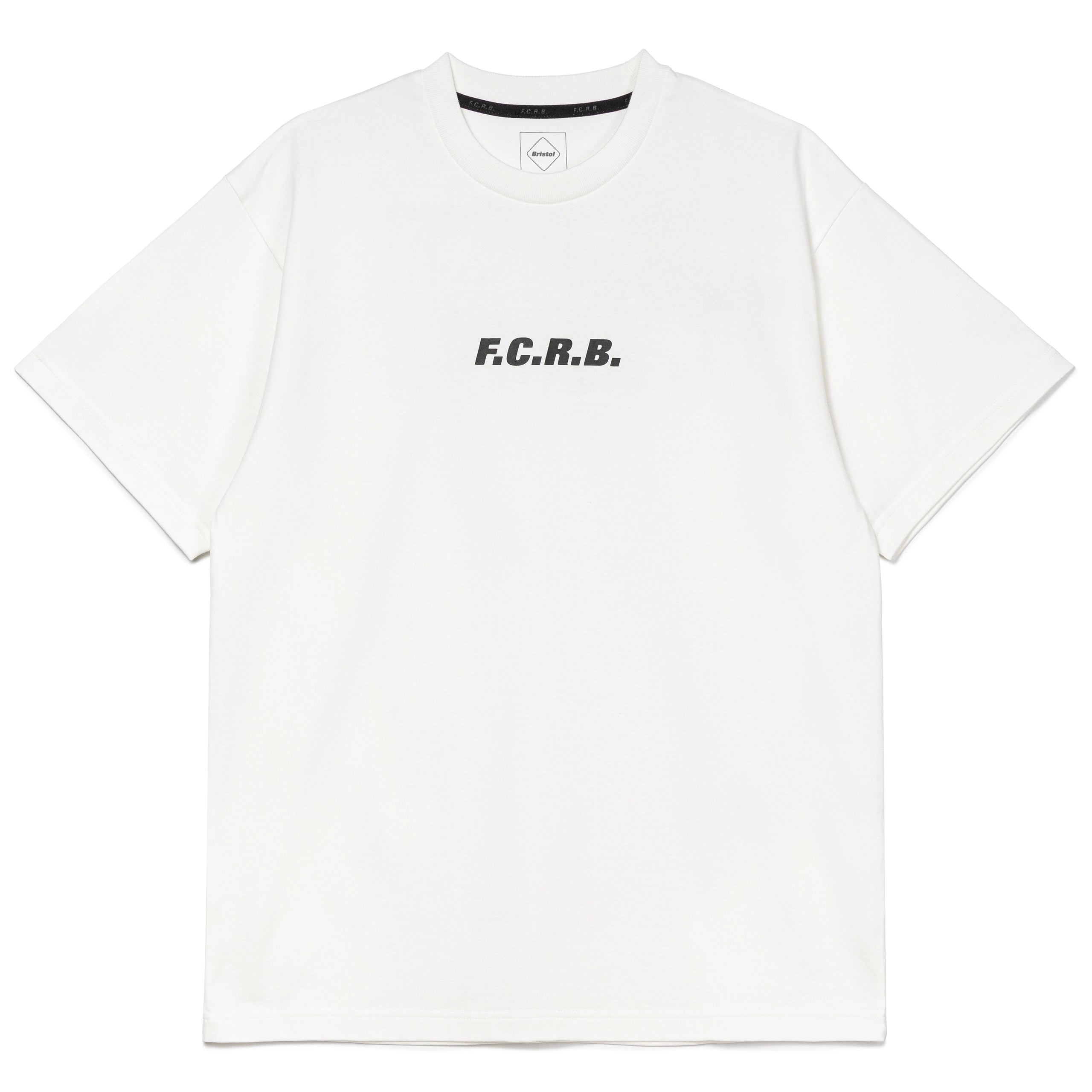 トップス M FCRB 25AW AUTHENTIC LOGO S/S TEE WHITE F.C.