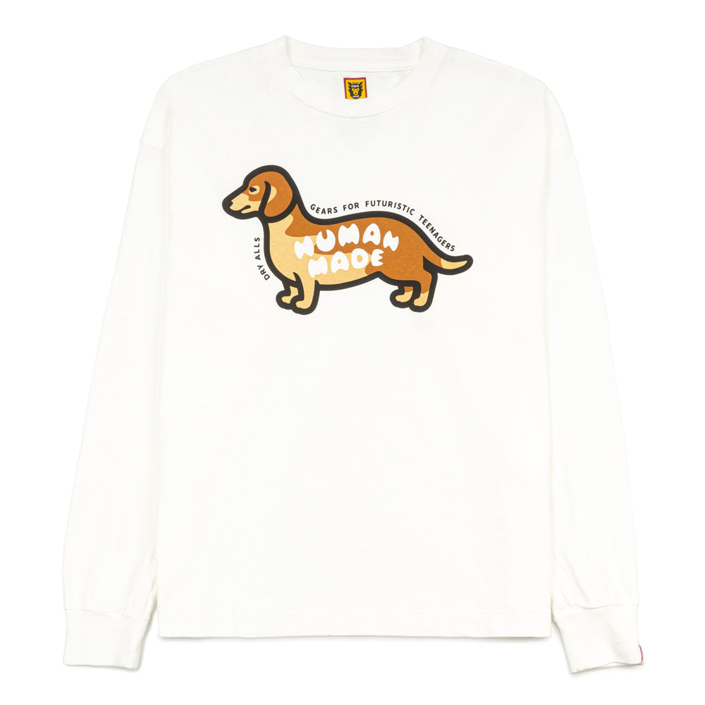 HUMAN MADE Graphic L/S T-Shirt #2 White-