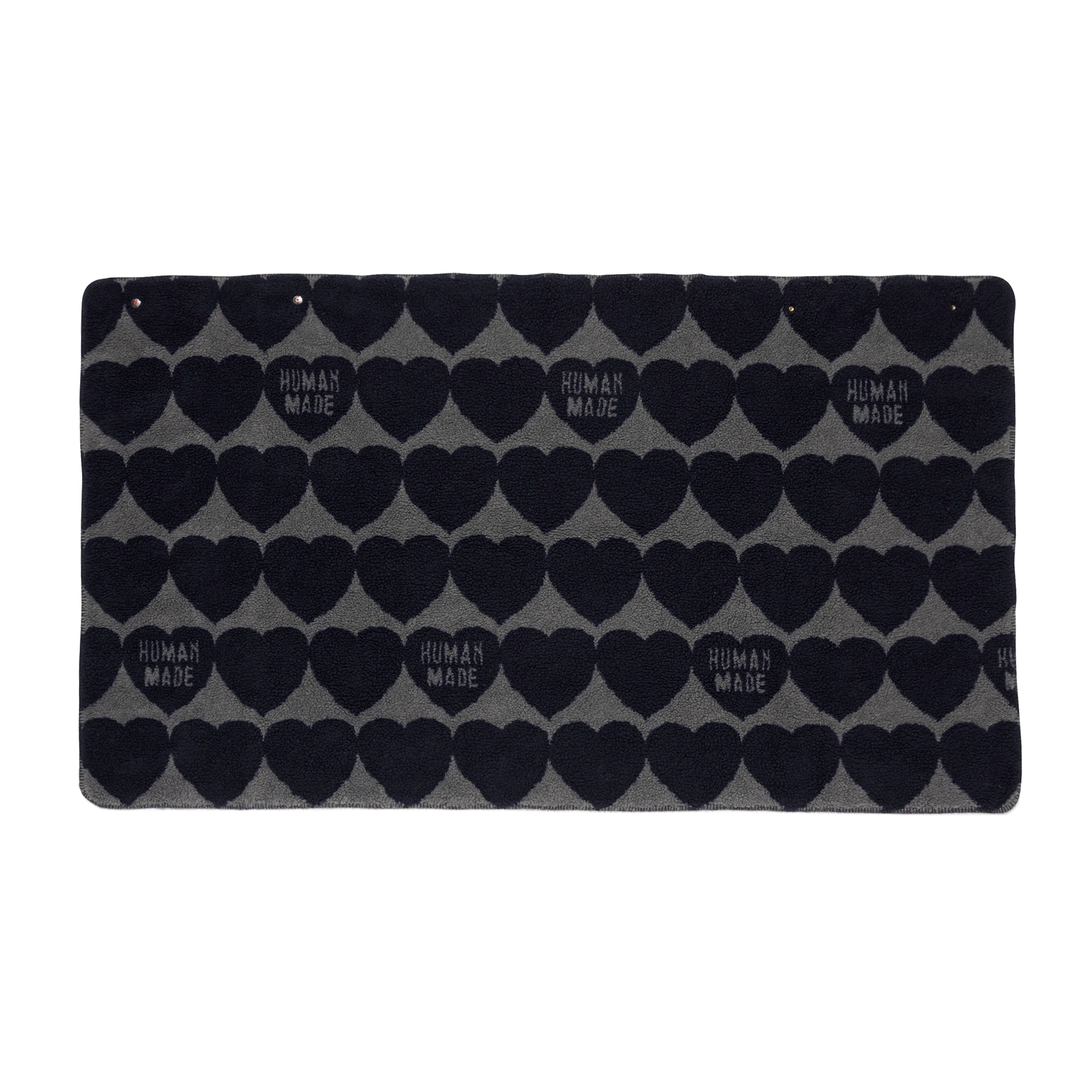布団・毛布 HUMAN MADE Heart Fleece Blanket Human Made Heart Fleece Blanket | Navy