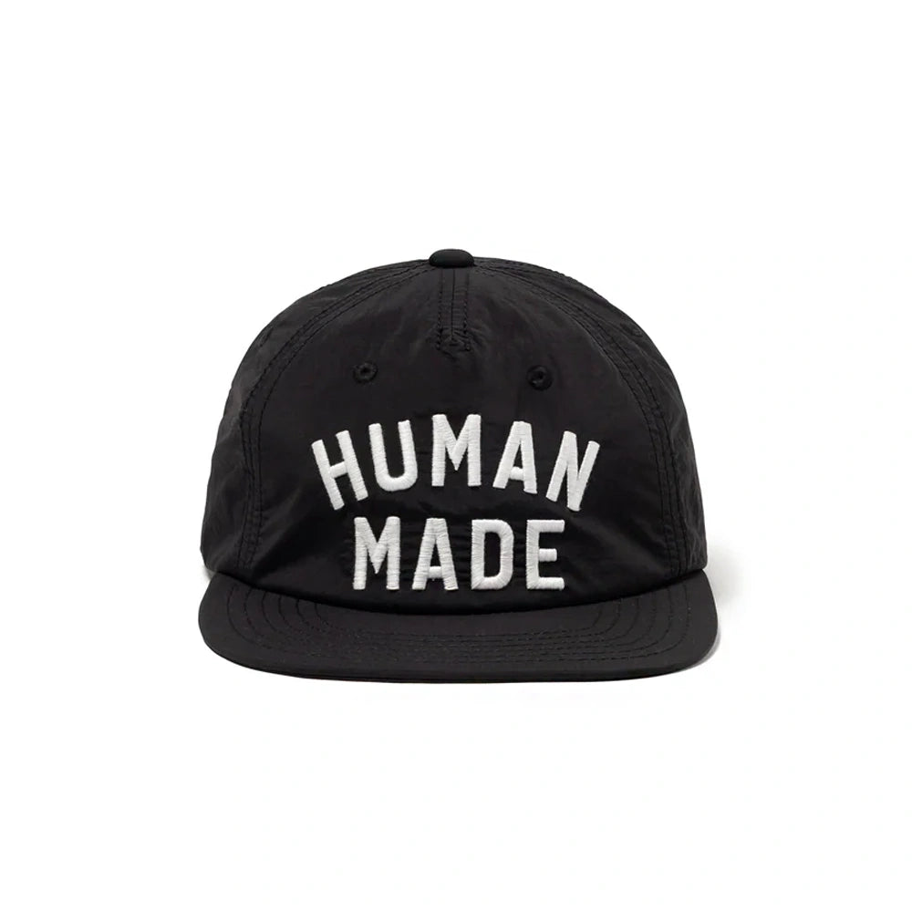 Human Made 5-Panel Nylon Cap | Black Human Made 5-Panel Nylon Cap | Black