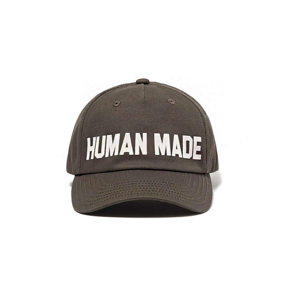 Human Made 5 Panel Twill Cap | Charcoal