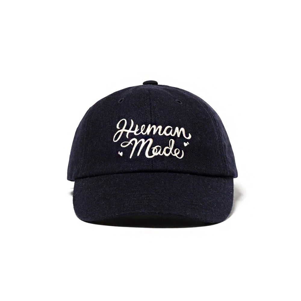 Human Made 6Panel Wool Cap | Navy Human Made 6Panel Wool Cap | Navy
