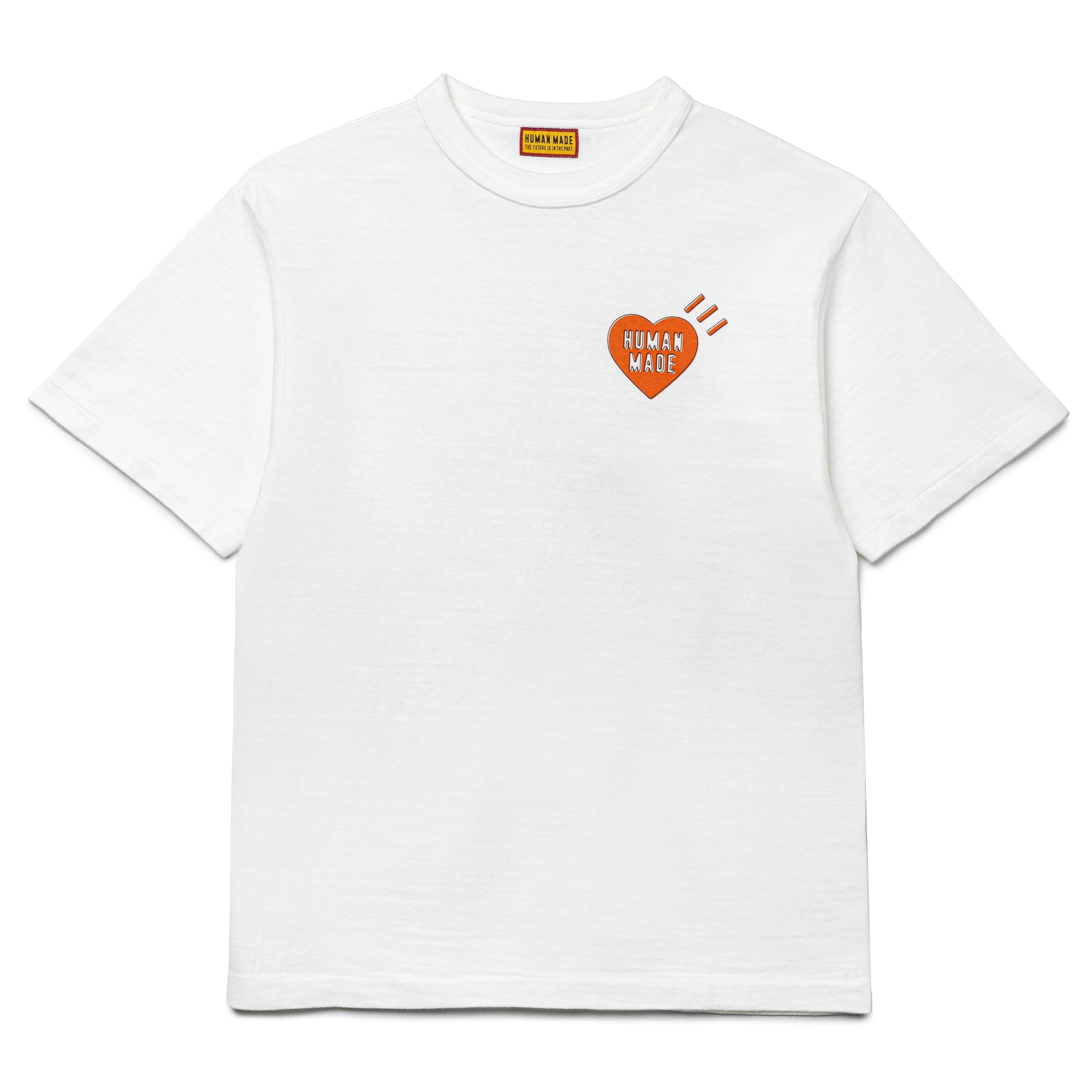 【Human Made】 Heart Logo T-Shirt White Human Made Graphic Tee | White