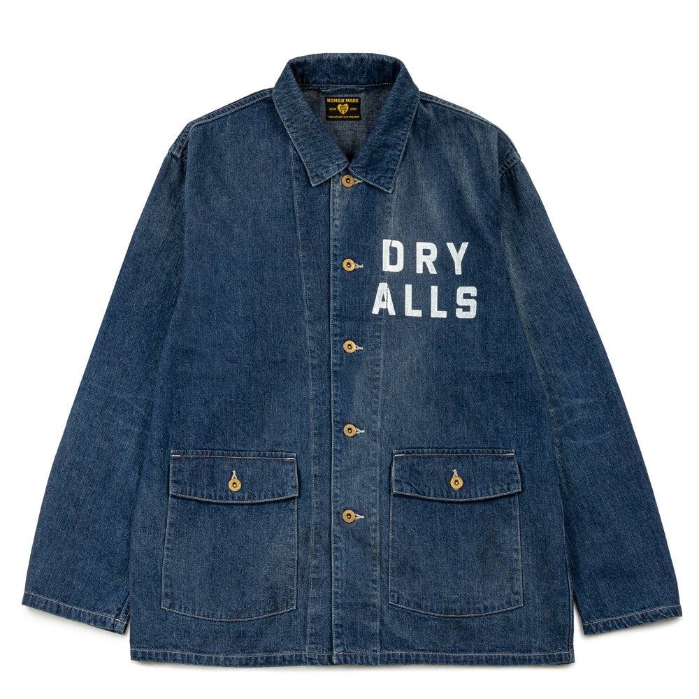 Human Made Military Denim Coverall Jacket | Indigo