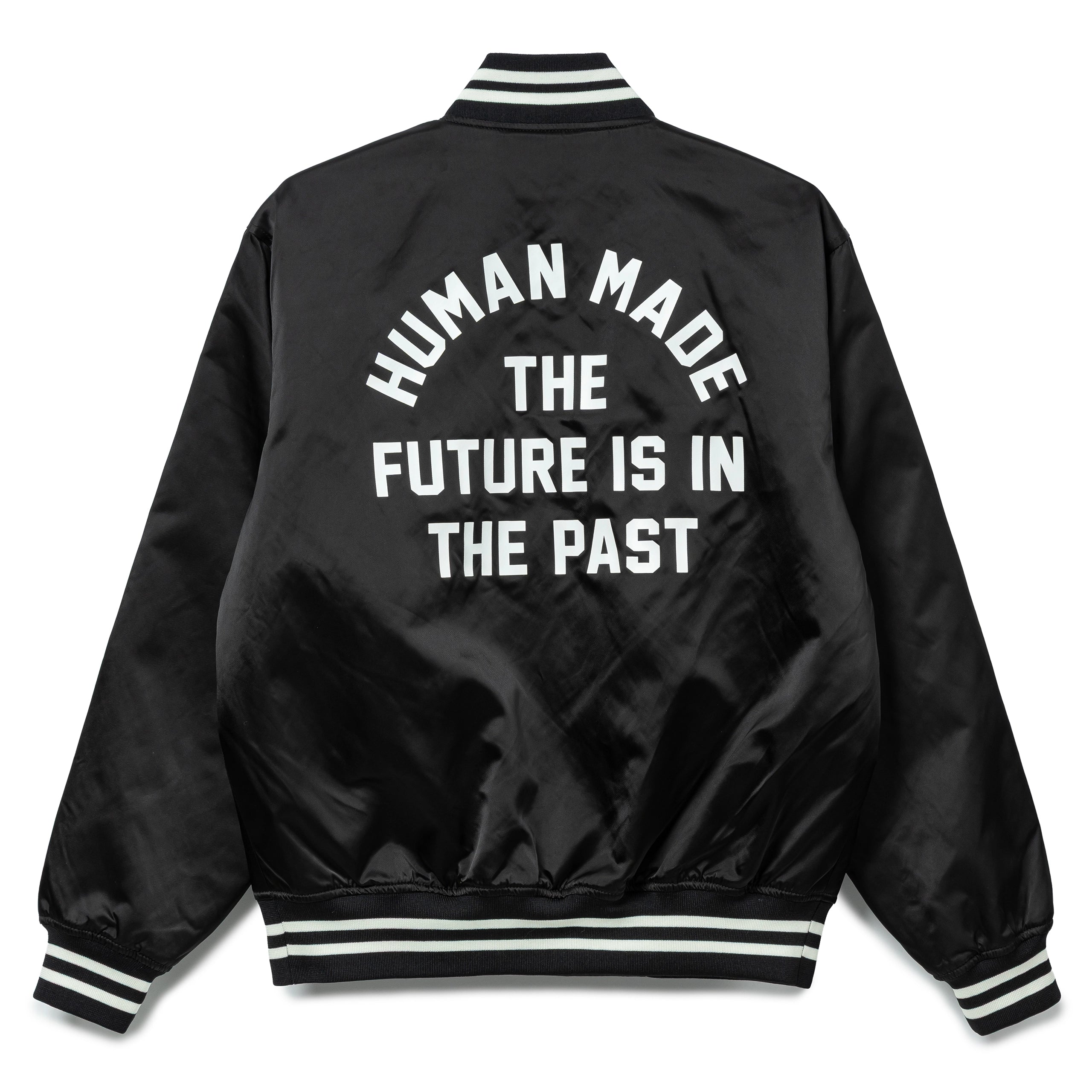 Human Made Nylon Stadium Jacket | Black