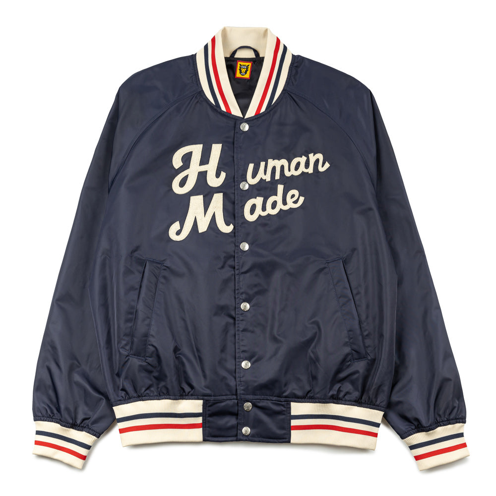 Human Made Nylon Stadium Jacket | Navy – CROSSOVER