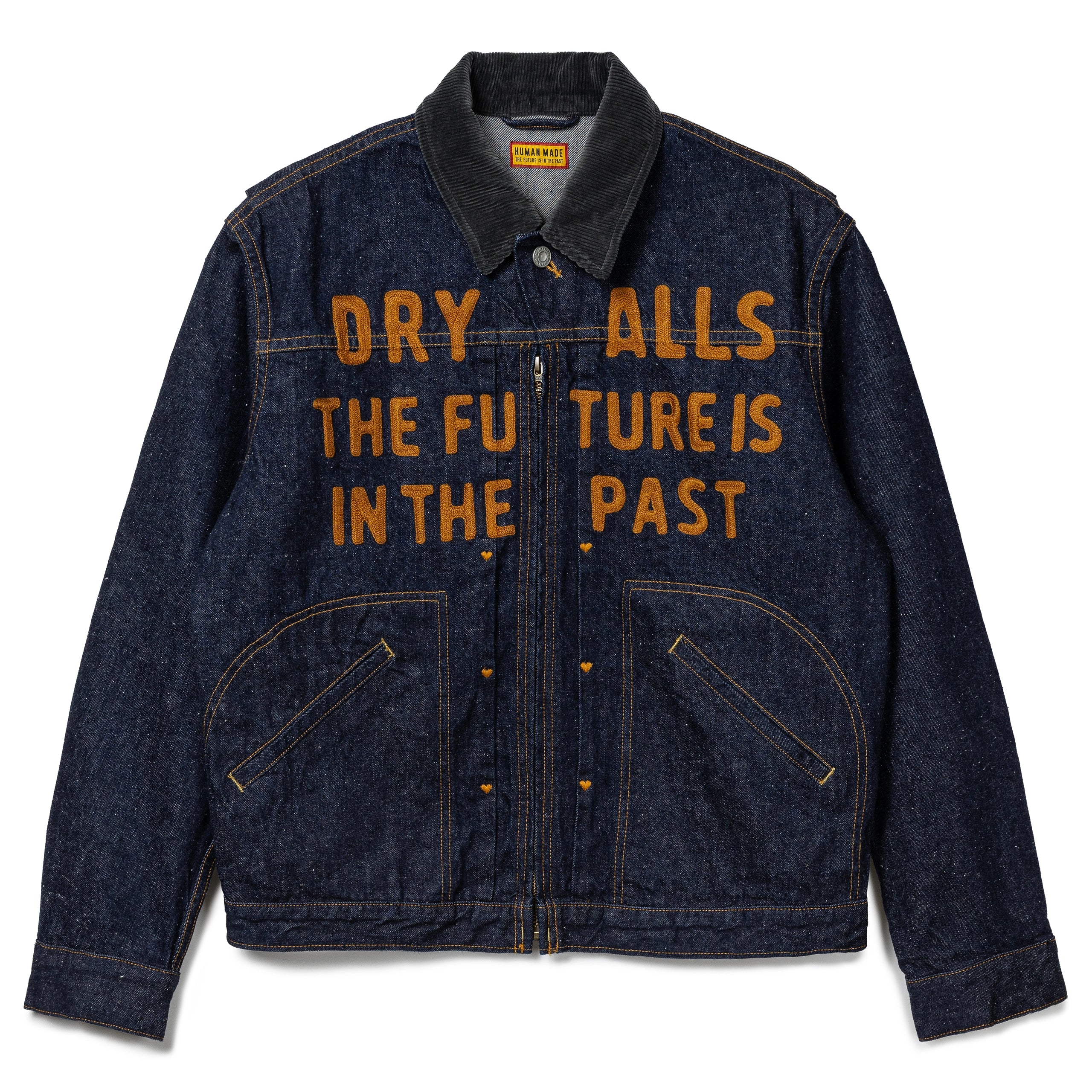 HUMAN MADE デニムジャケットZIP-UP DENIM JACKET Human Made Zip-up Denim Work Jacket