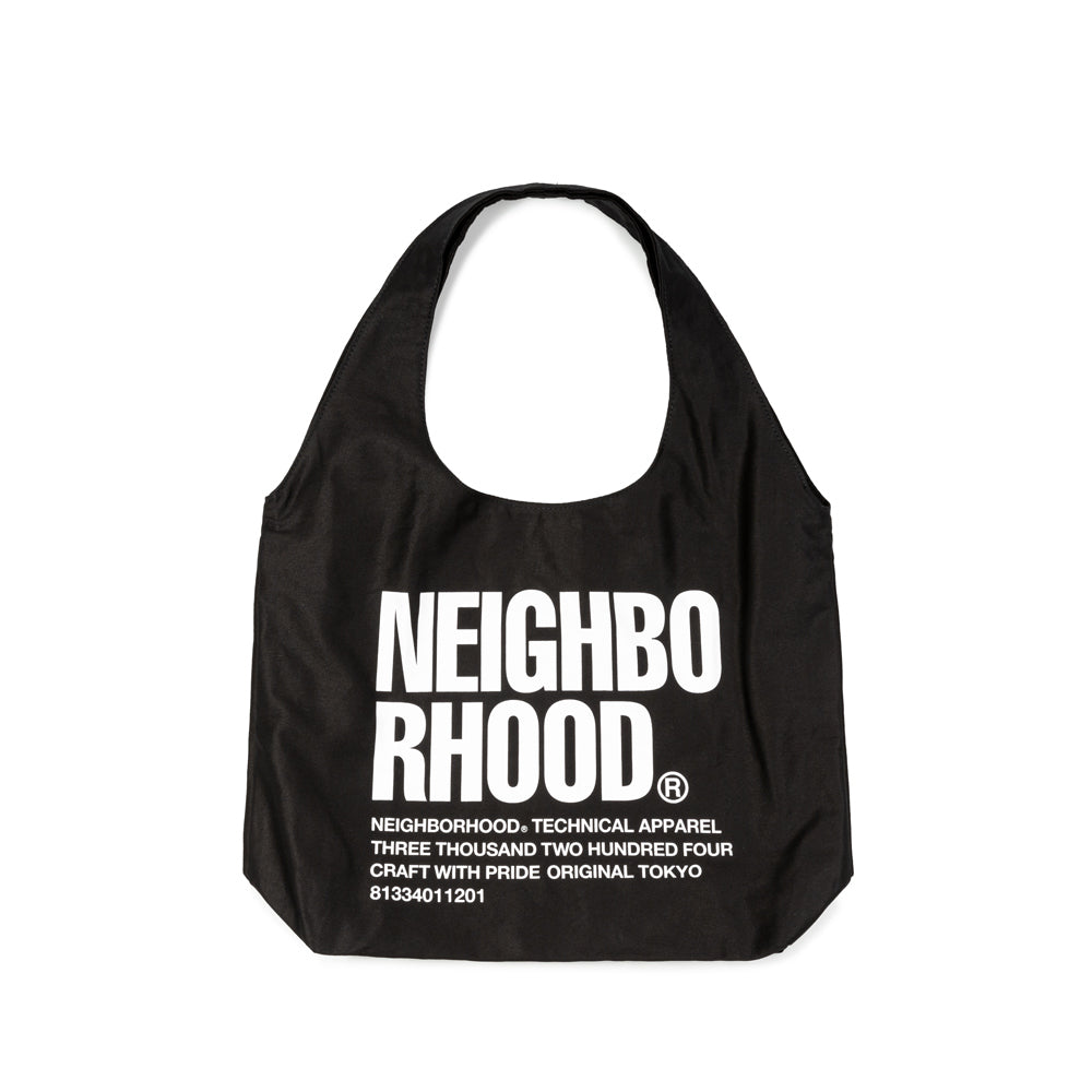 Neighborhood ID Tote Bag-M | Black – CROSSOVER