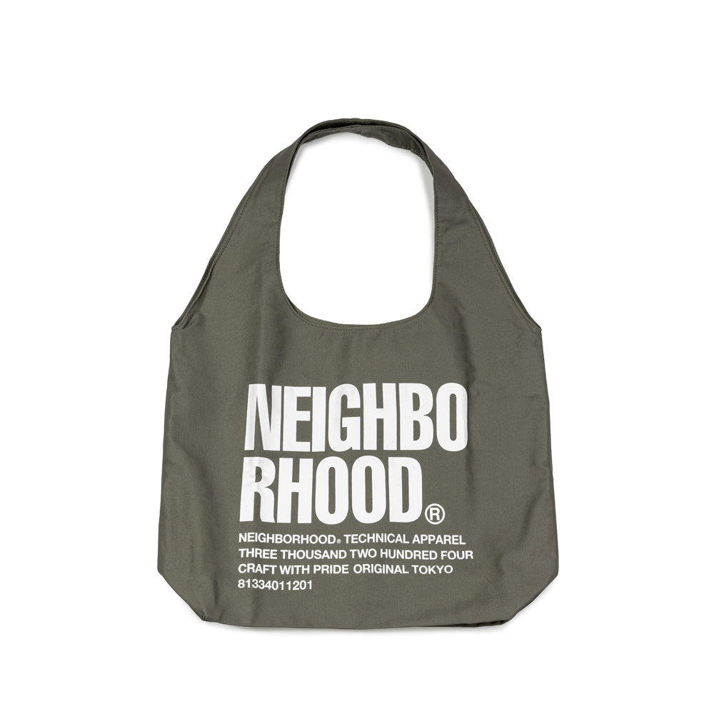 Neighborhood ID Tote Bag-M | Olive Drab – CROSSOVER