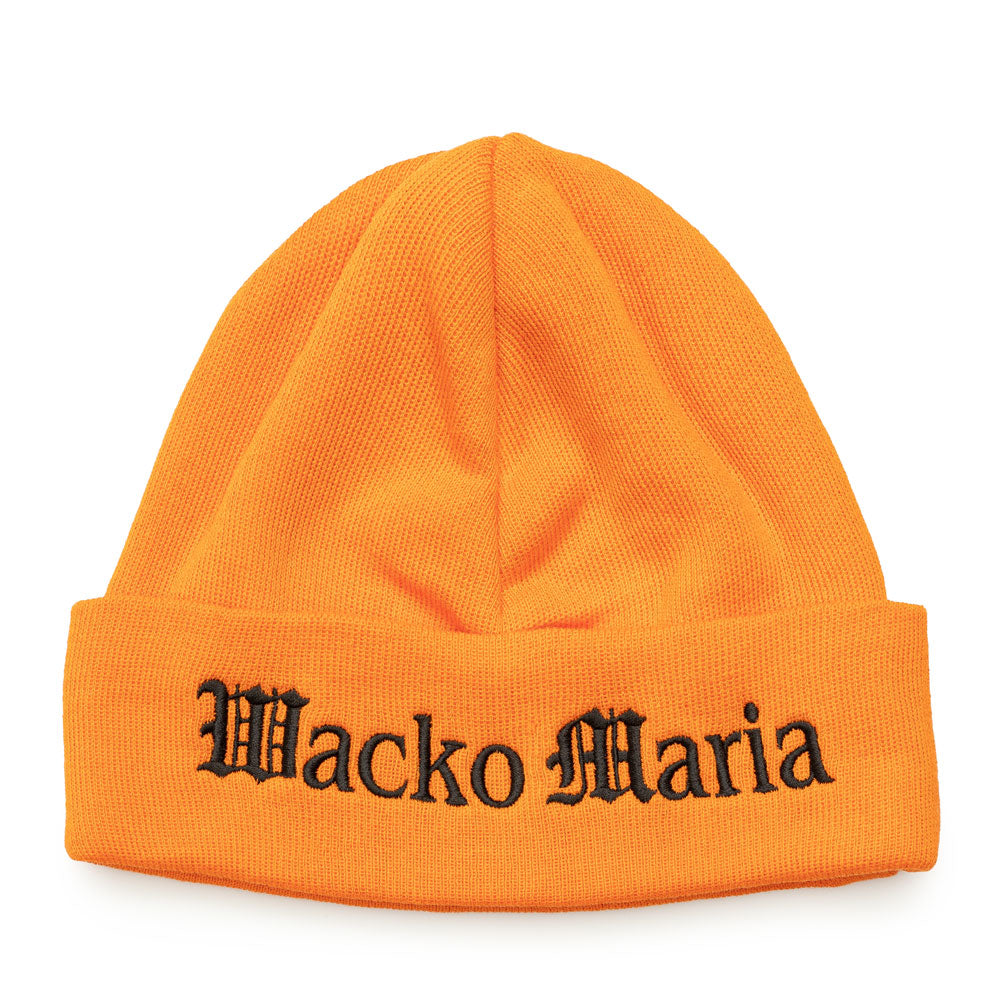 Wacko Maria Knit Watch Cap (Type-2) | Orange – CROSSOVER