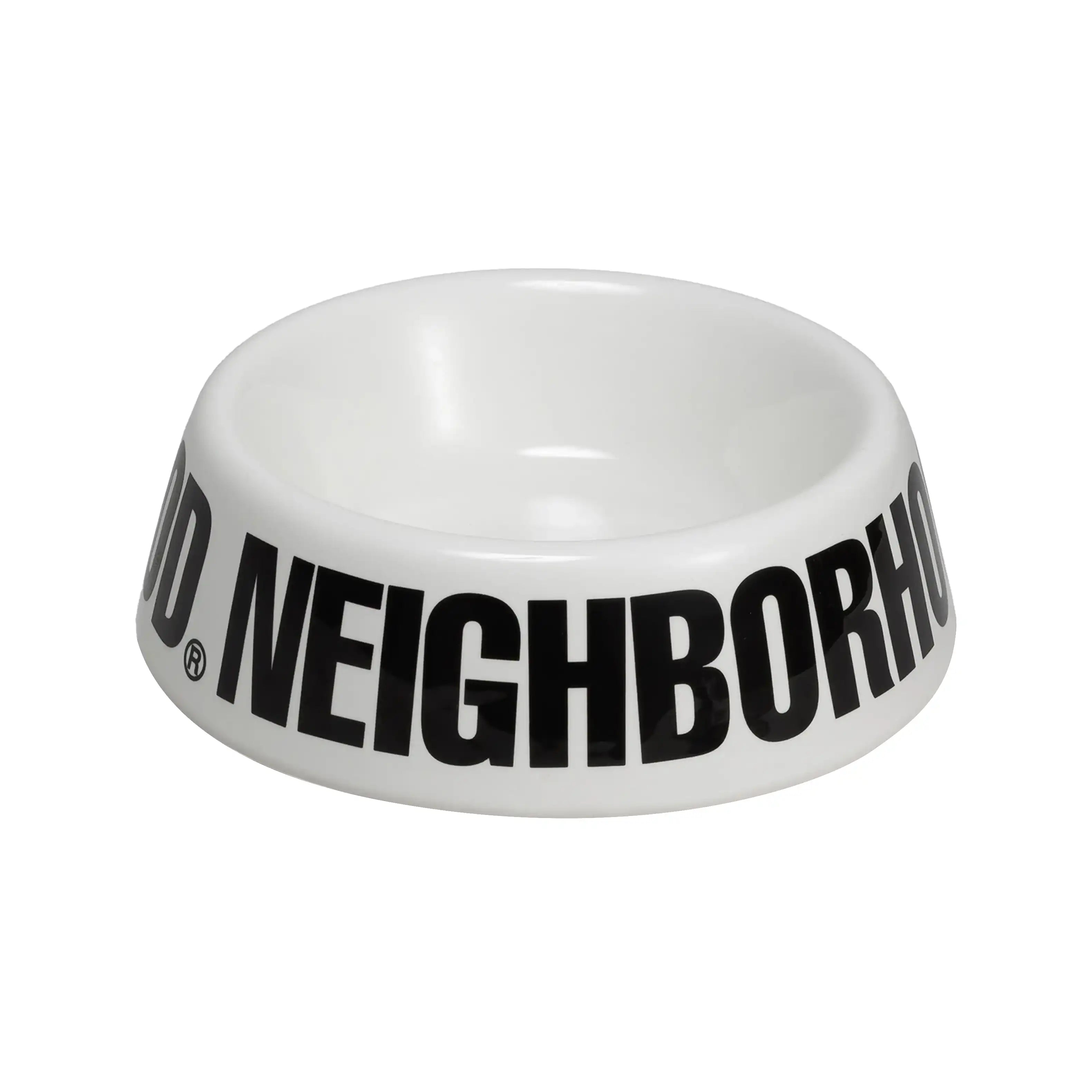 Neighborhood CI Dog Bowl | White