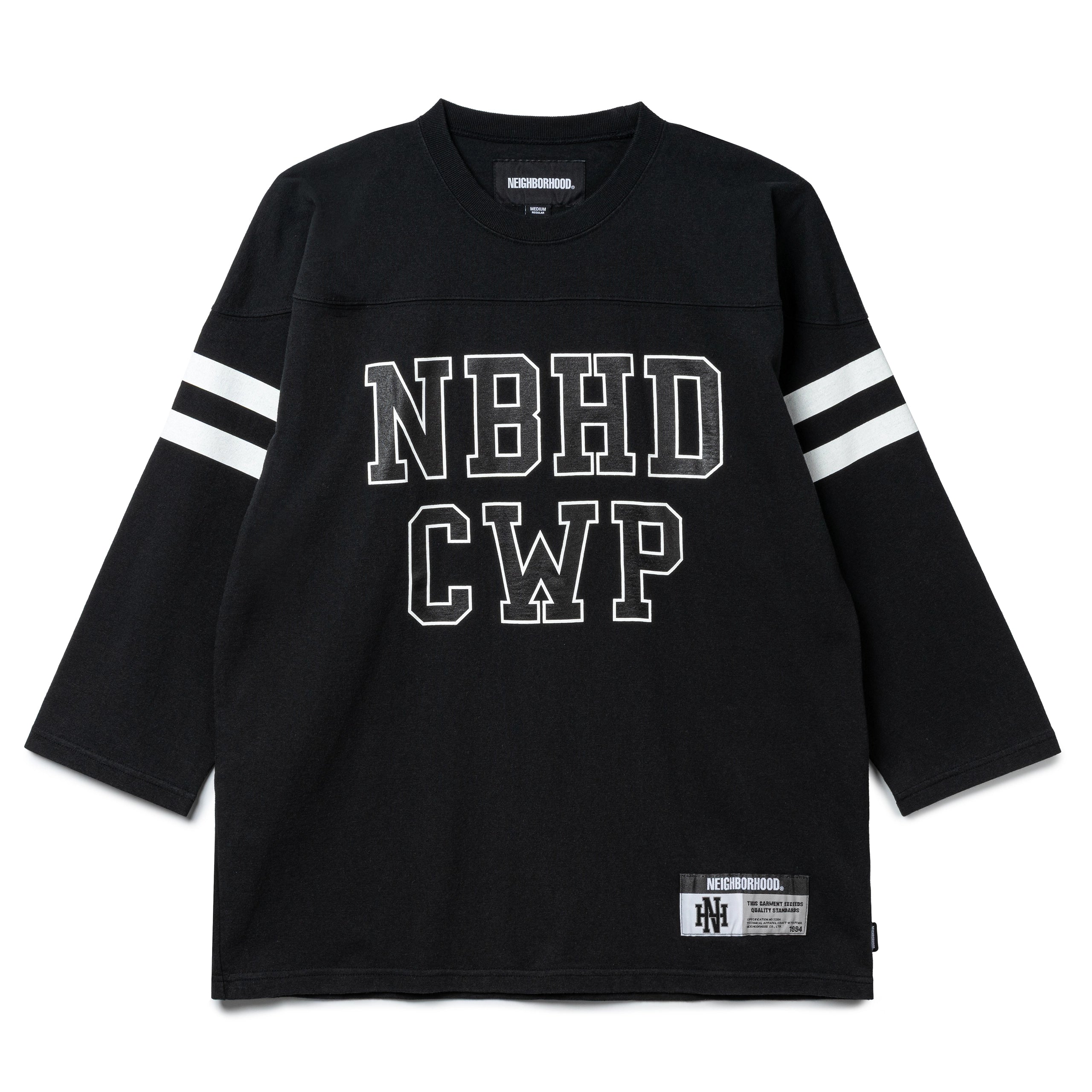 Neighborhood Football Shirt LS | Black
