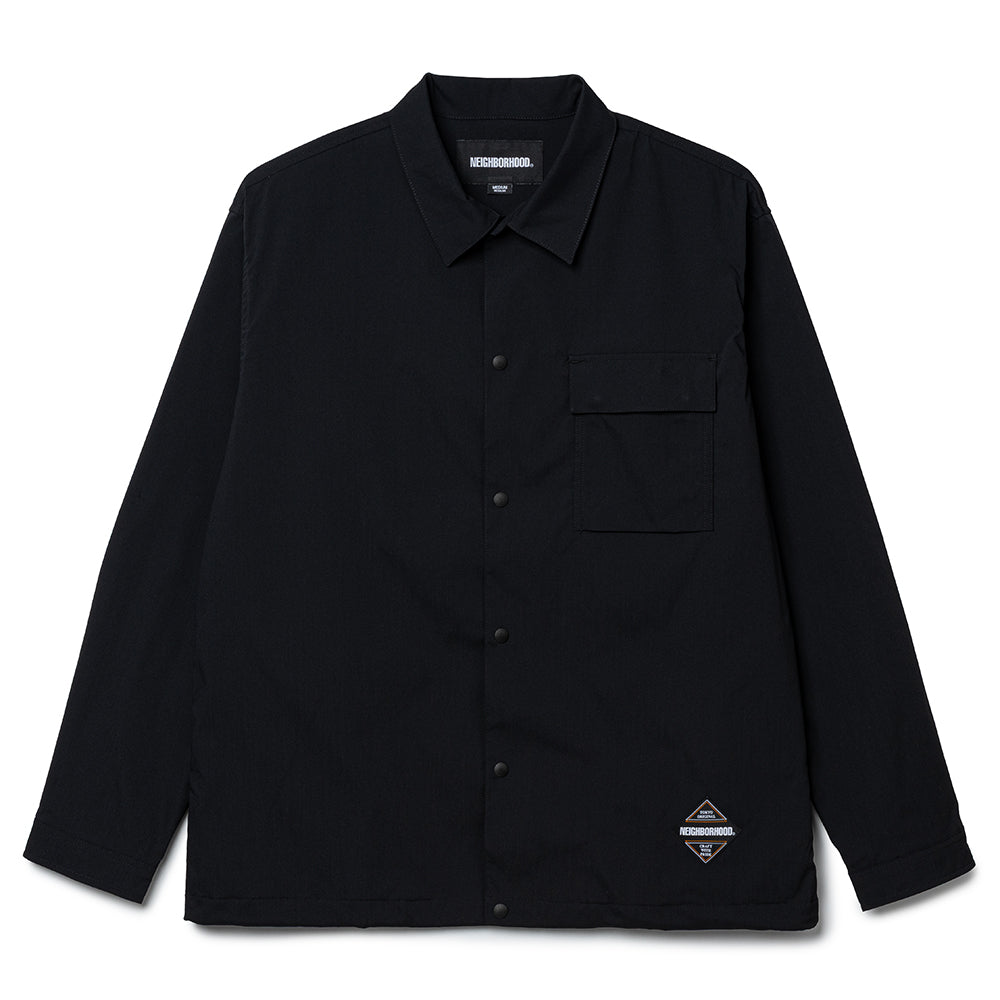 トップス NEIGHBORHOOD MULTIFUNCTIONAL SHIRT LS Neighborhood Multifunctional L/S Shirt | Black