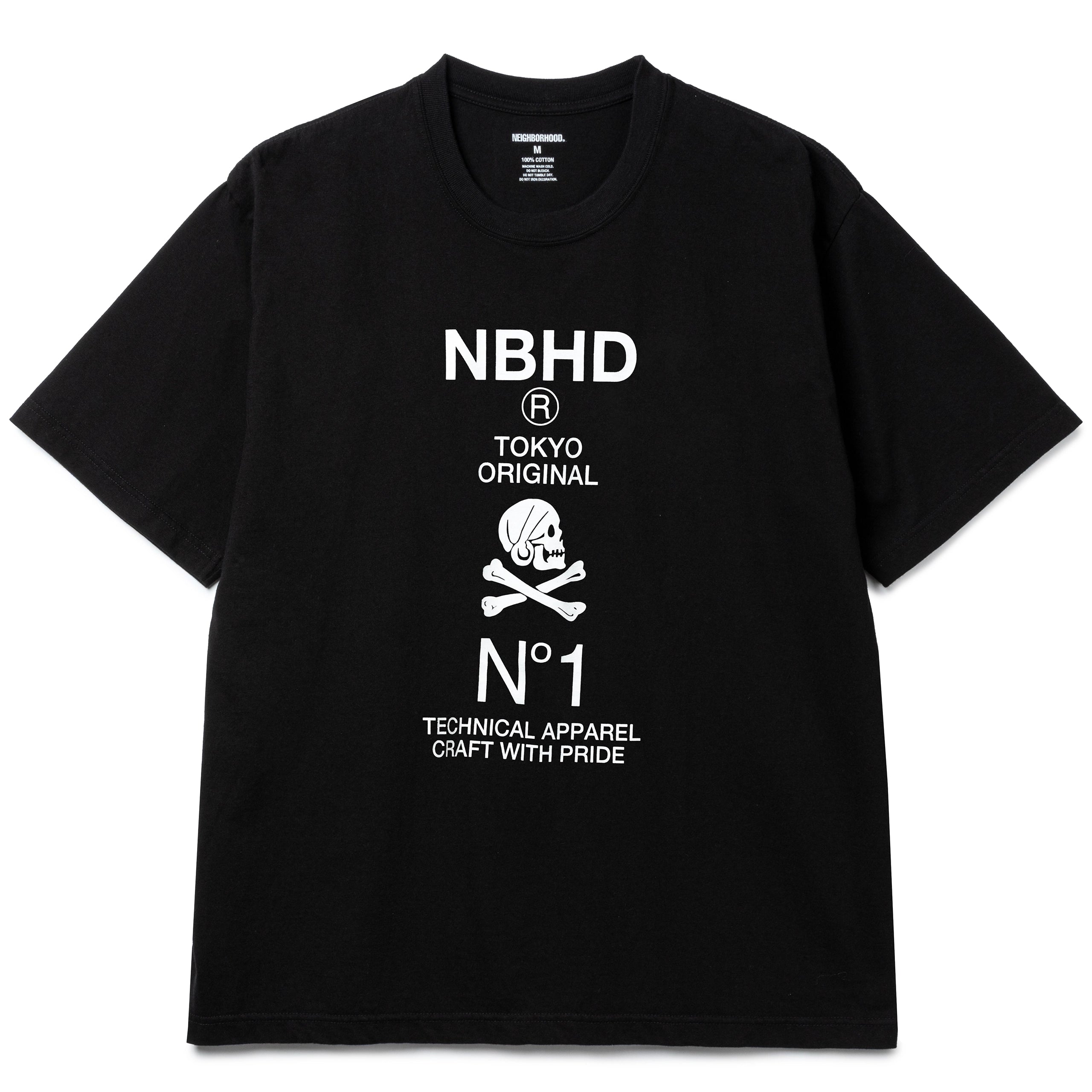 Neighborhood NH . SS-8 Tee | Black