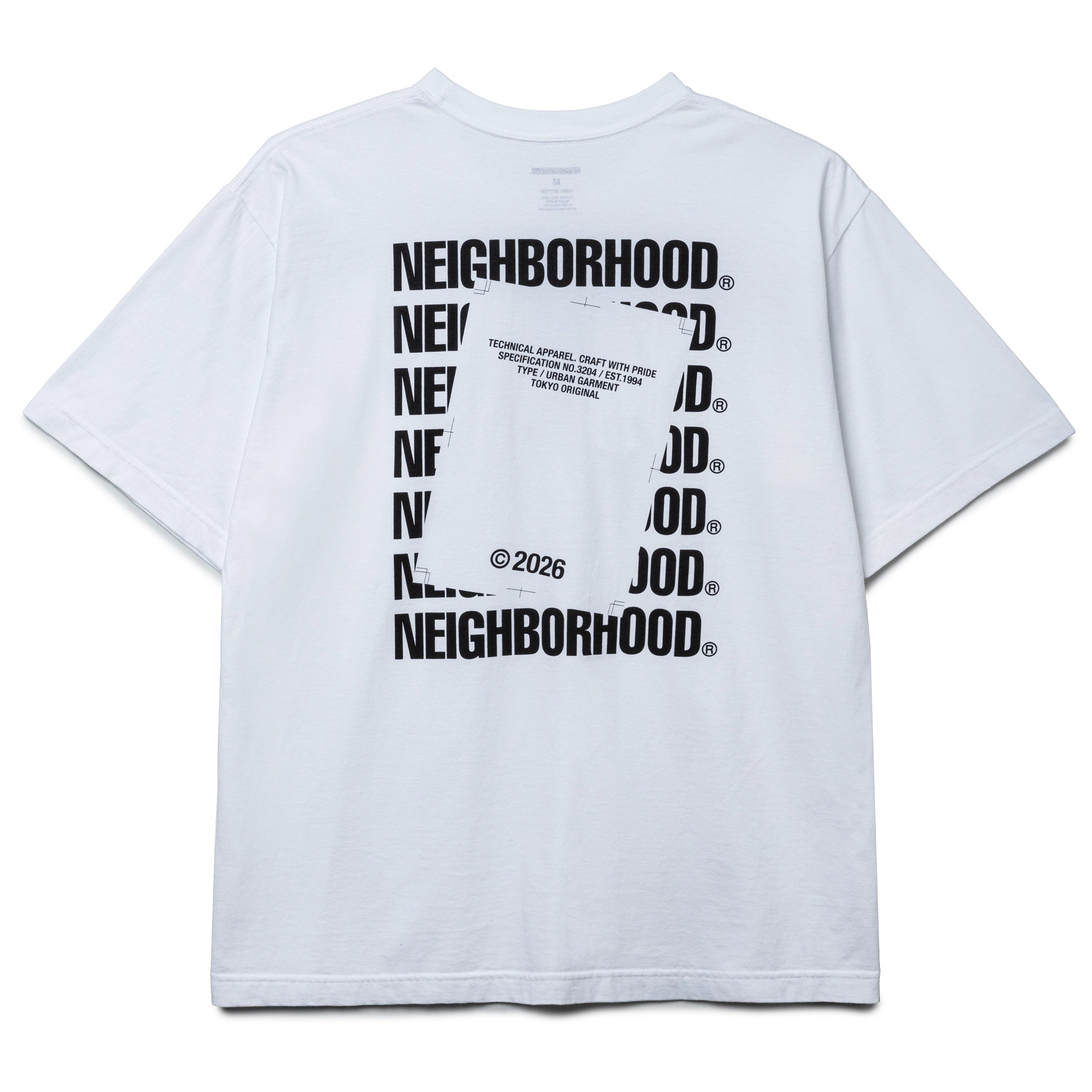 Neighborhood NH 261 Spot . SS-3 Tee | White