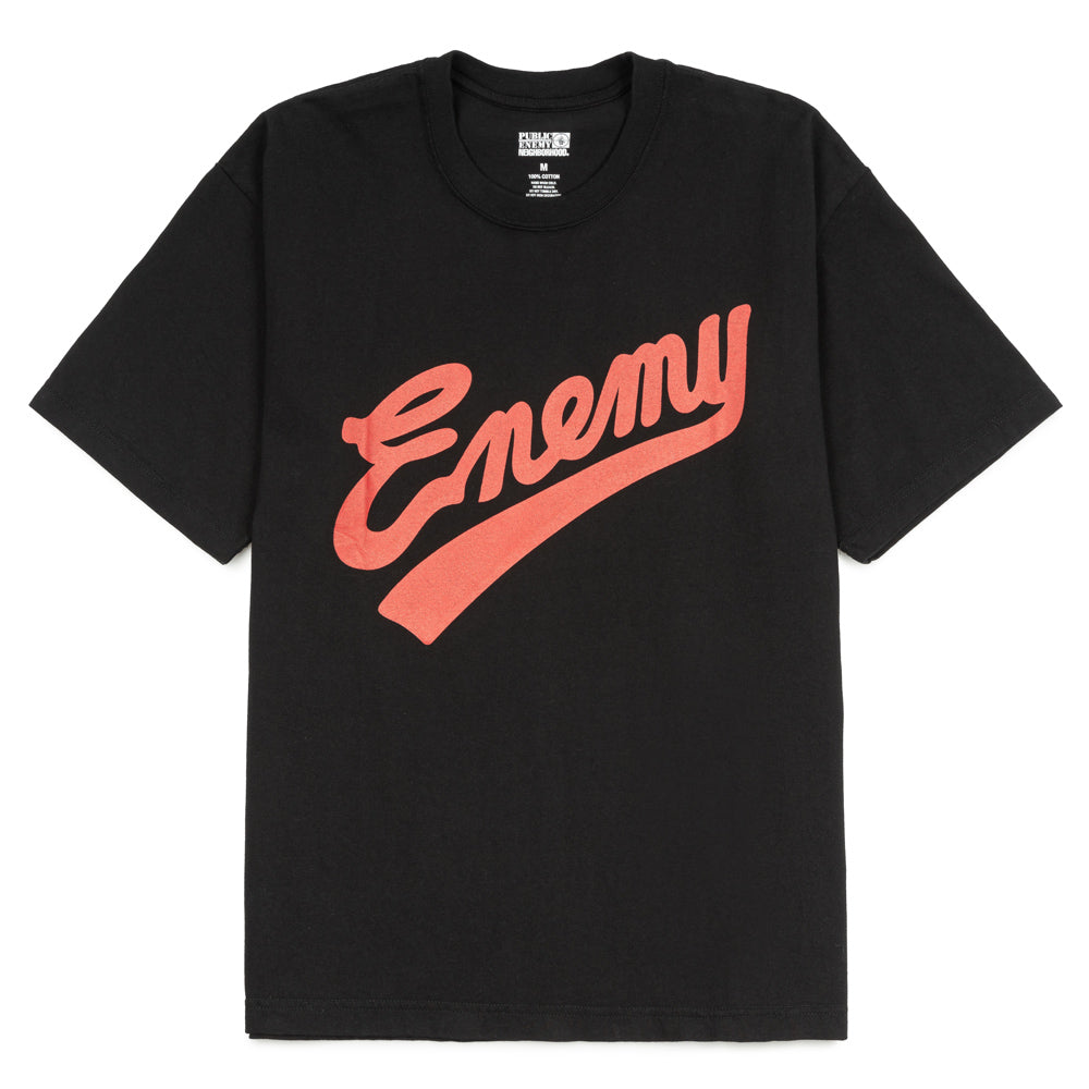 Neighborhood NH x Public Enemy. Tee SS 1 | Black – CROSSOVER