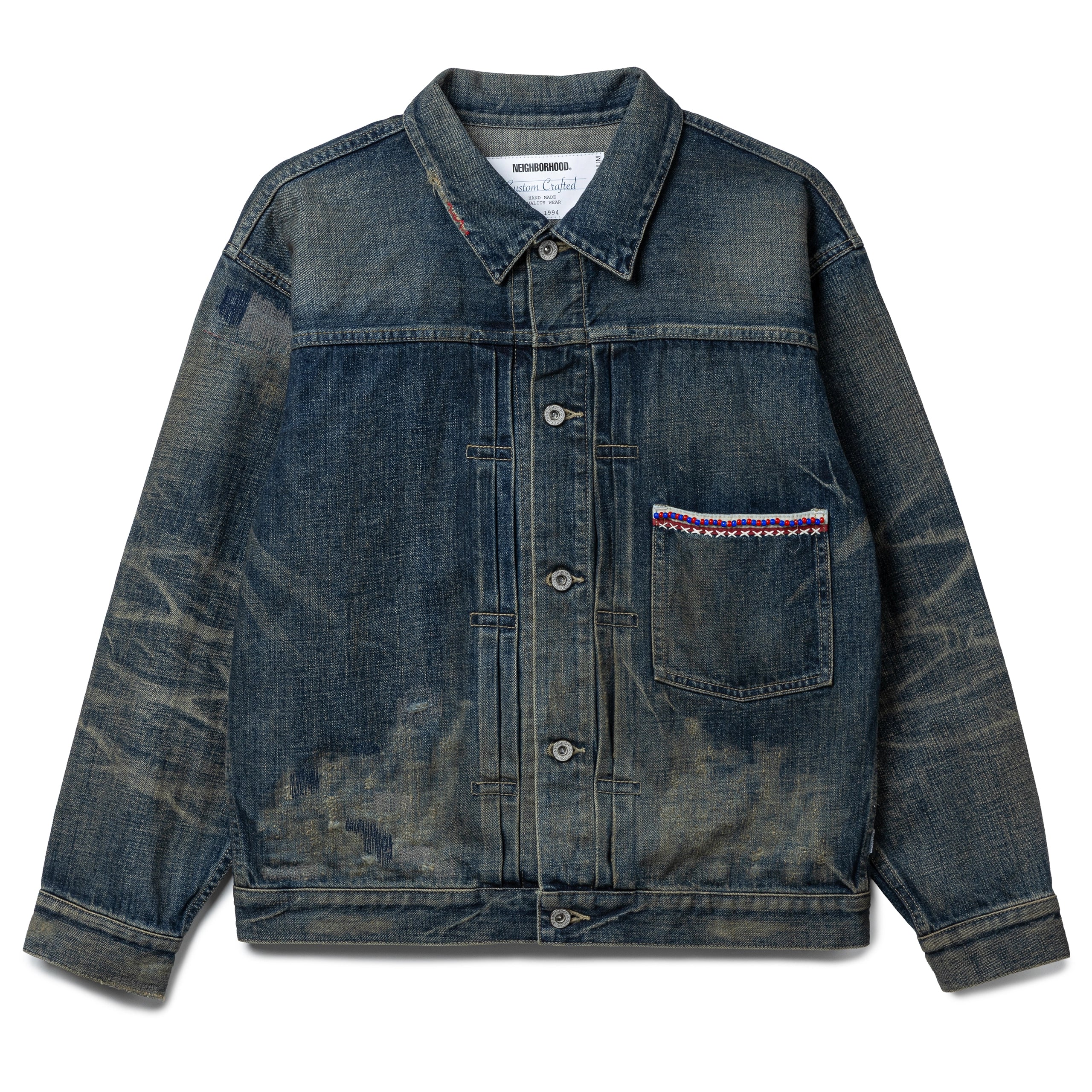ジャケット・アウター NEIGHBORHOOD SAVAGE DENIM TYPE-1 JACKET NeighborhoodSavageDenimType-