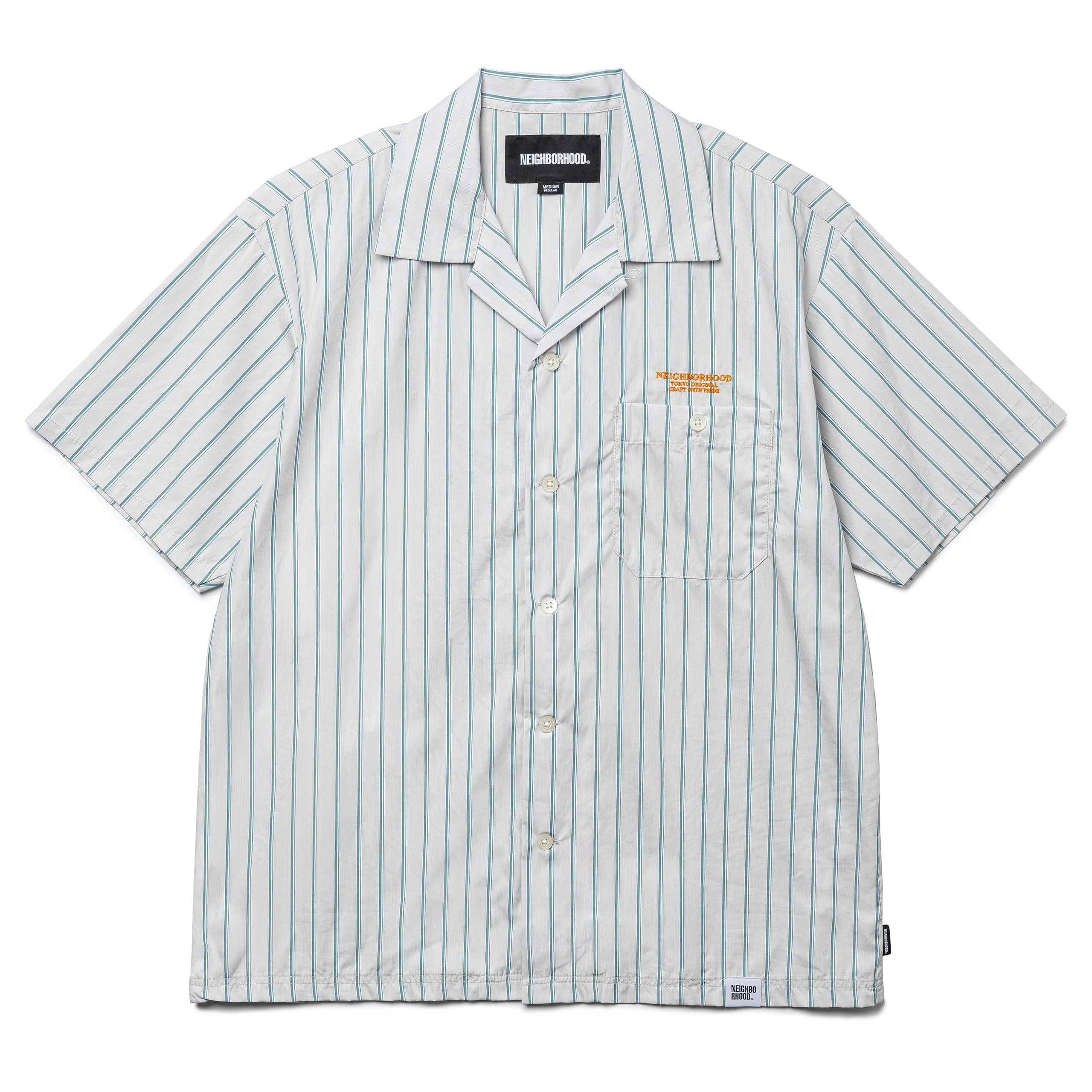 Neighborhood Stripe Work Shirt | Stripe(B)