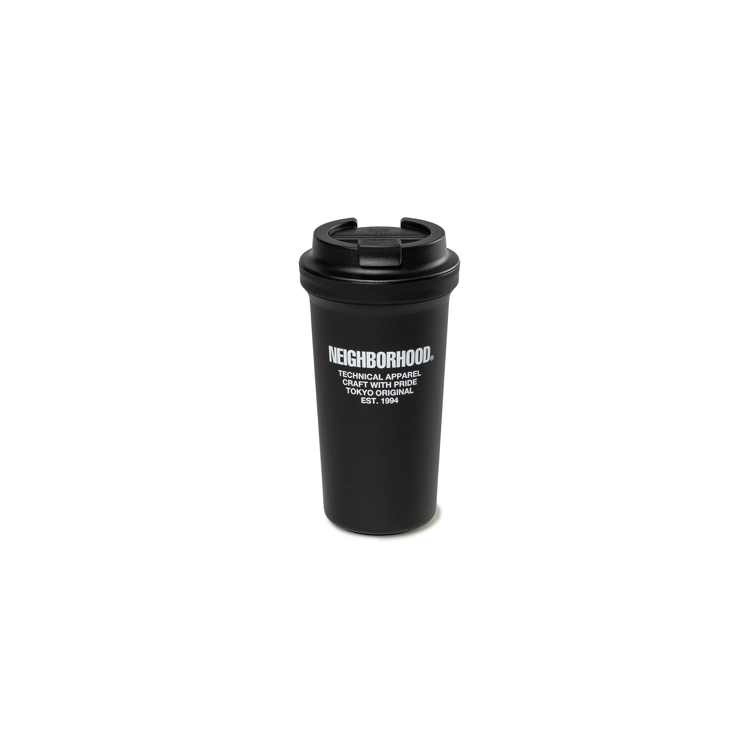Neighborhood Wallmug Bearl & Strainer Set | Black
