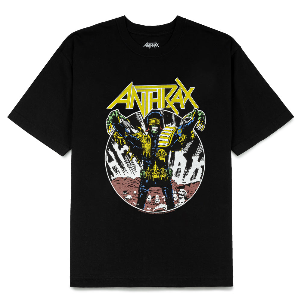 Neighborhood X Anthrax. SS-1 Tee | Black – CROSSOVER