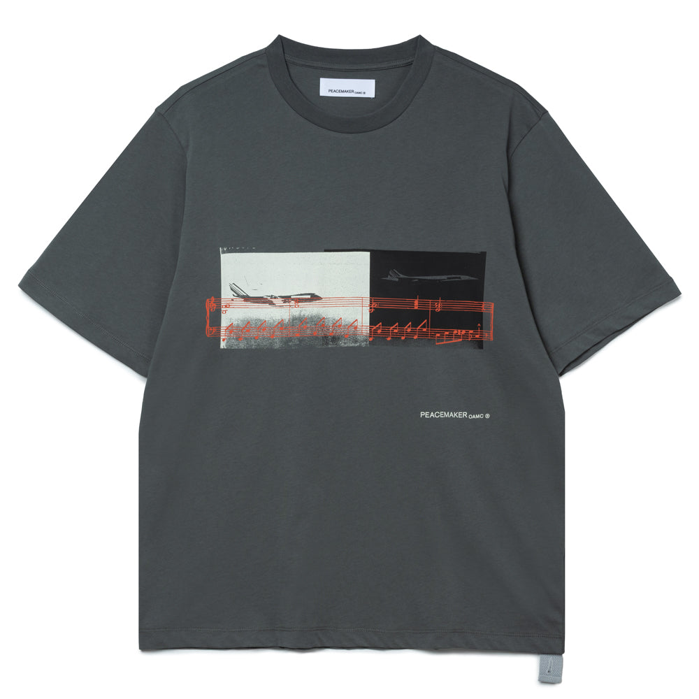 OAMC Peacemaker Halfway to Nowhere Regular Tee | Grey