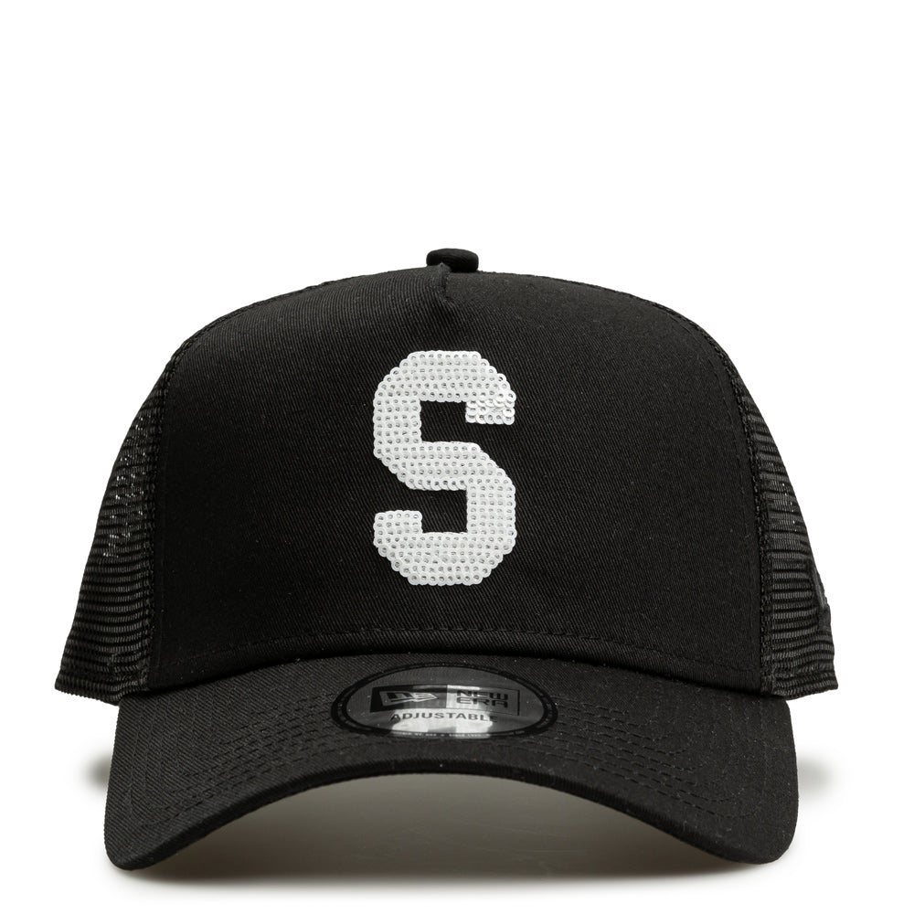 SOPHNET. x New Era 9Forty A-Frame S. Mesh Cap | Black – CROSSOVER