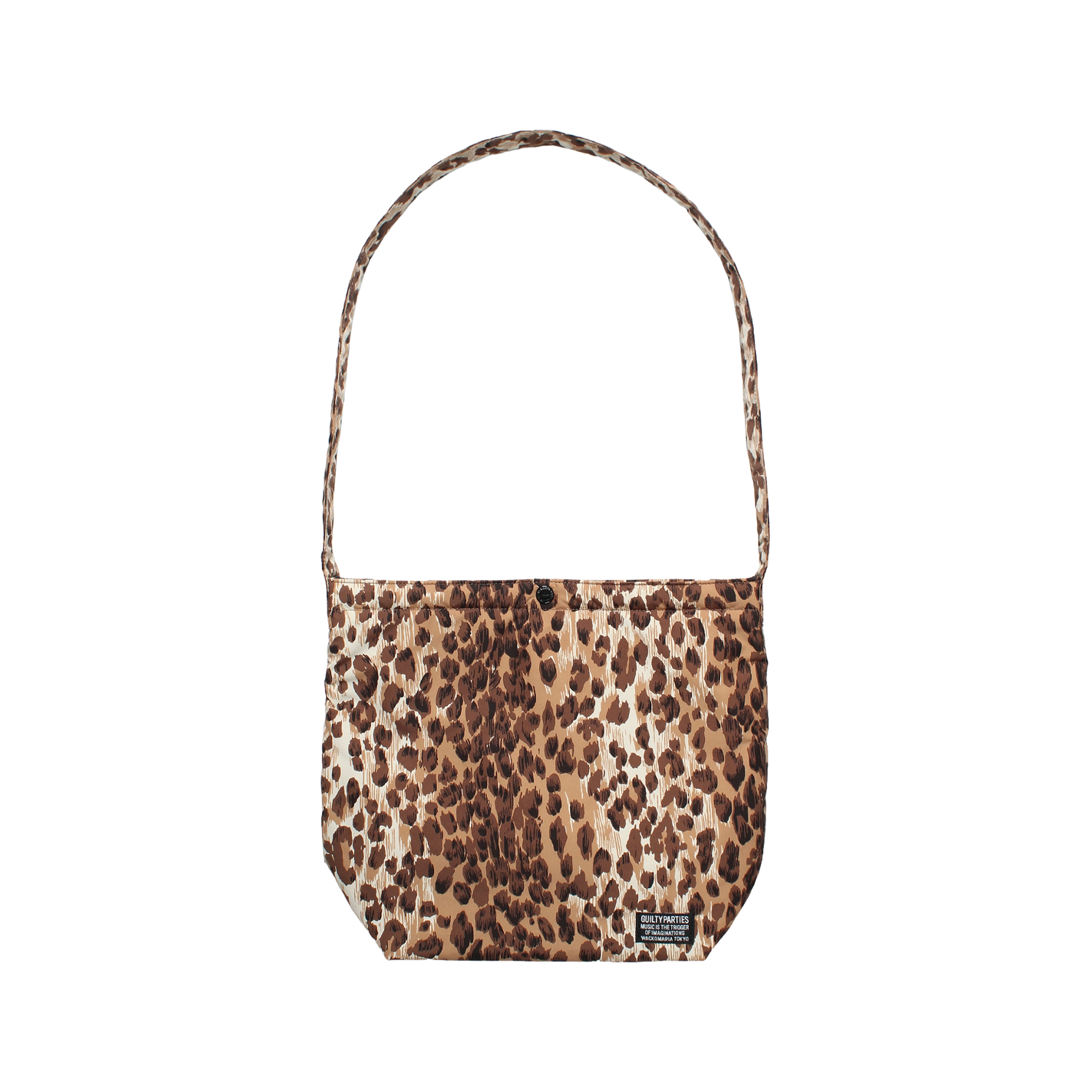Wacko Maria x Speak Easy Leopard Shoulder Bag | Beige – CROSSOVER