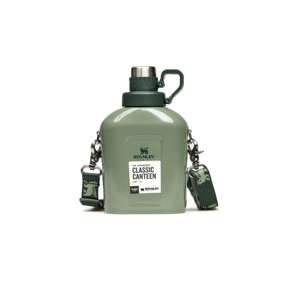 Stanley Classic Canteen 1.1QT  Hammertone Green – CROSSOVER