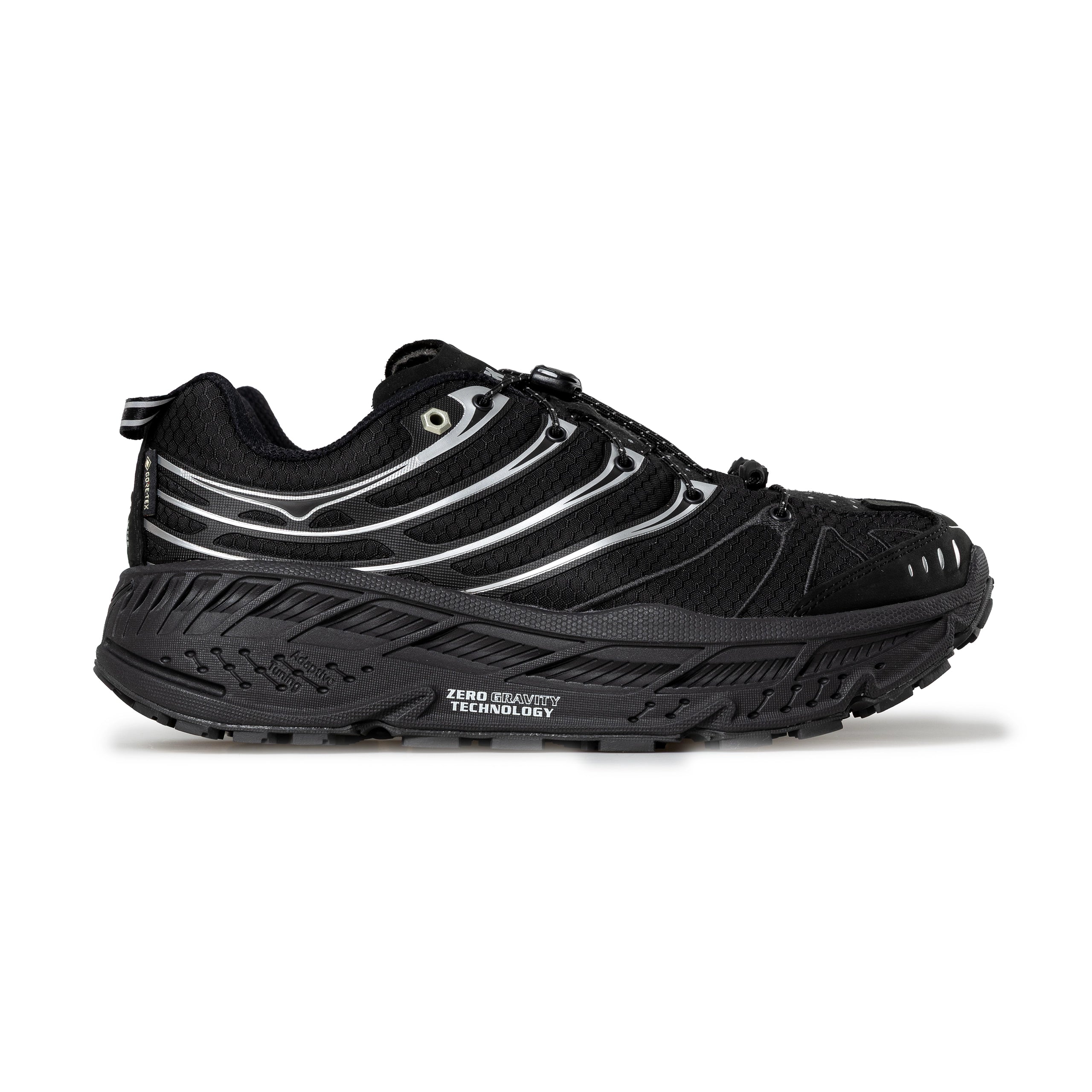 HOKA STINSON EVO GTX ブラック25.5 Hoka Stinson EVO GTX | Black Silver