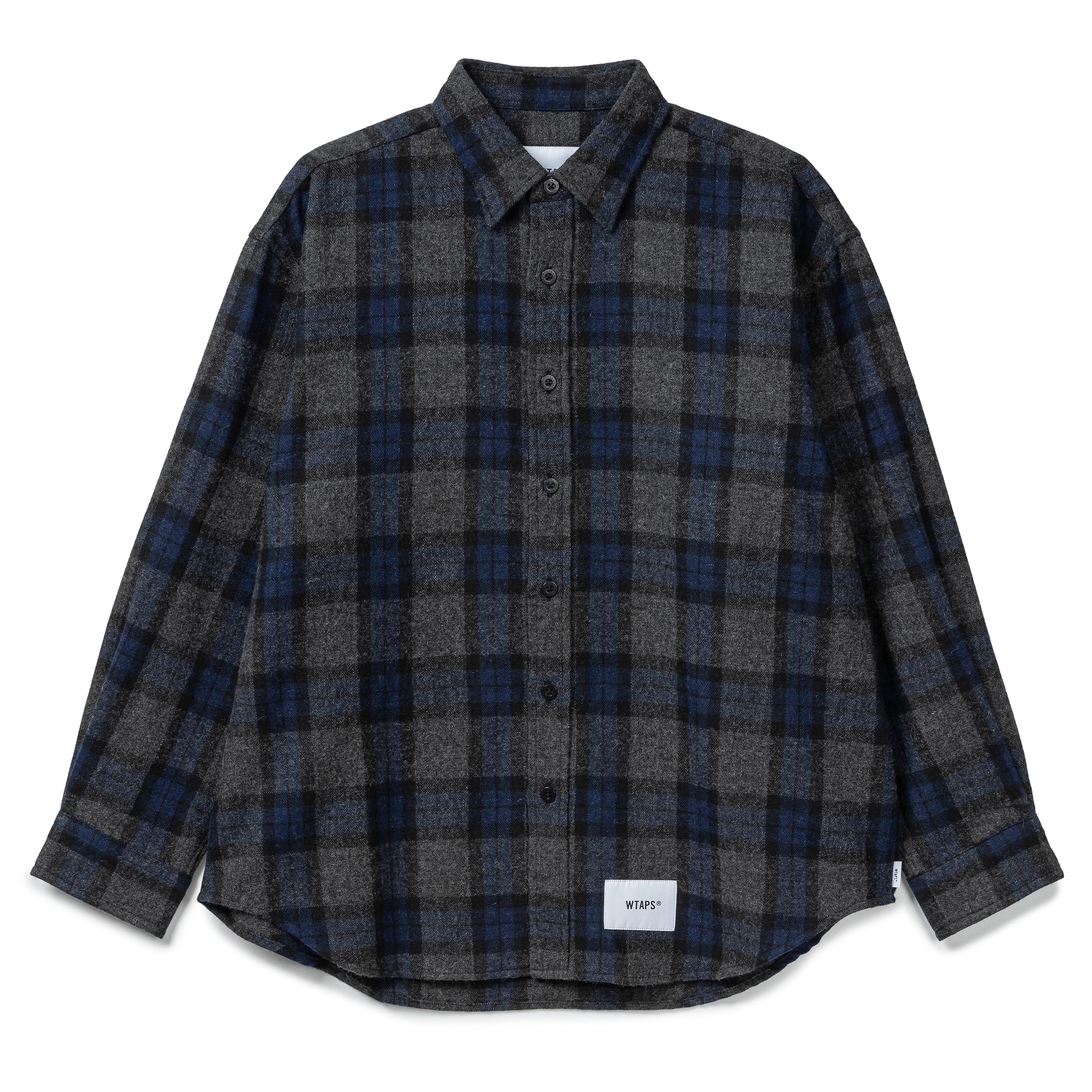 wtaps 25aw TXT 01 LS WOPL TWEED オリーブ　ＸＬ 25AW WTAPS TXT 01 LS WOPL TWEED S OLIVE