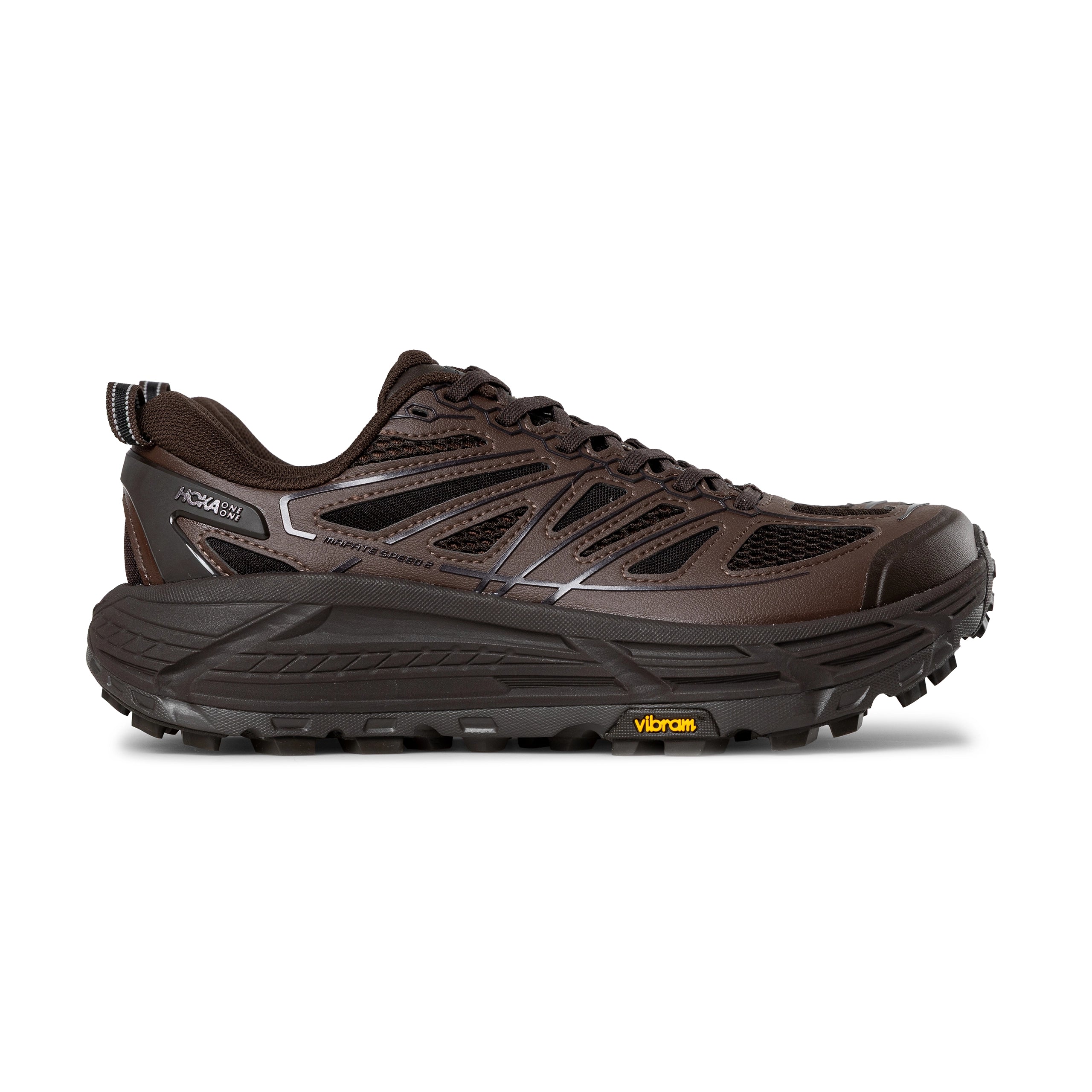 Hoka Tech Mafate Speed 2 Stealth | Cast Iron Walnut