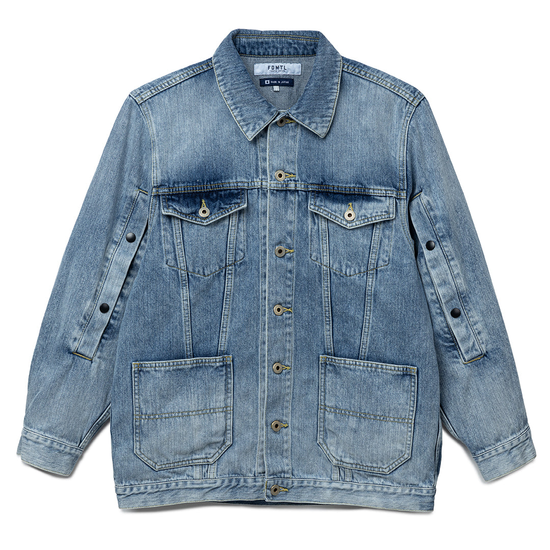 FDMTL Third Jacket 3YR Wash | Indigo