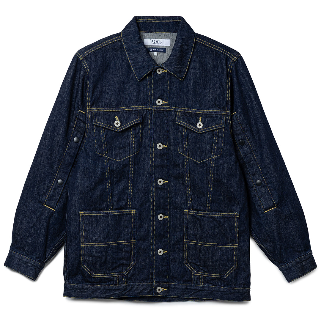 ジャケット・アウター DMTL THIRD THIRD JACKET RINSE 3(L) FDMTL Third Jacket Rinse | Indigo