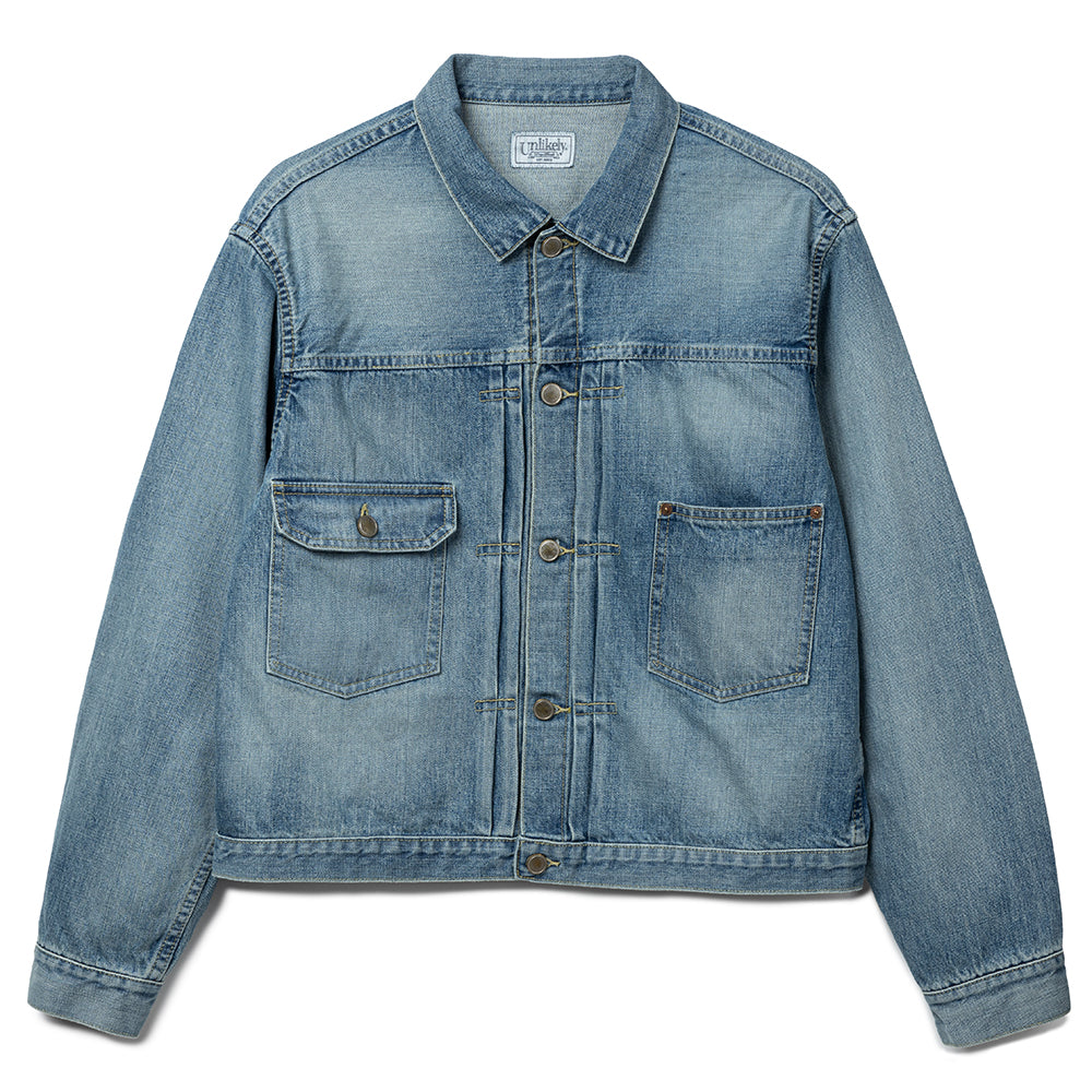 ジャケット・アウター Unlikely Time Travel Trucker Jacket 1977 Unlikely（アンライクリー） / Unlikely Time Travel Trucker Jacket